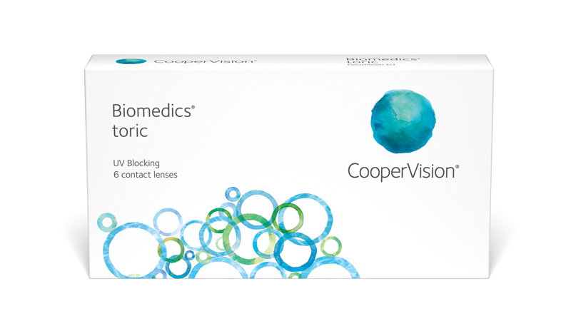 Biomedics Toric UV Cooper Vision – 6 torische Kontaktlinsen