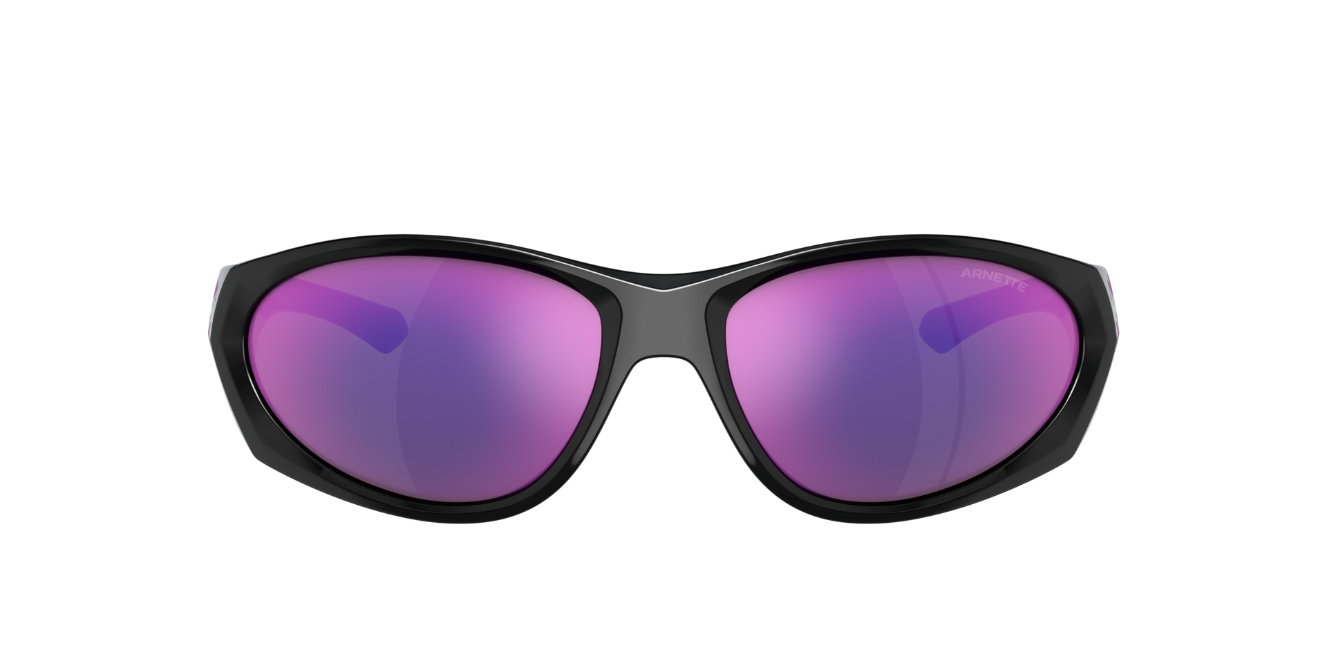 Das Bild zeigt die Sonnenbrille AN4342 29484X von der Marke Arnette in schwarz.