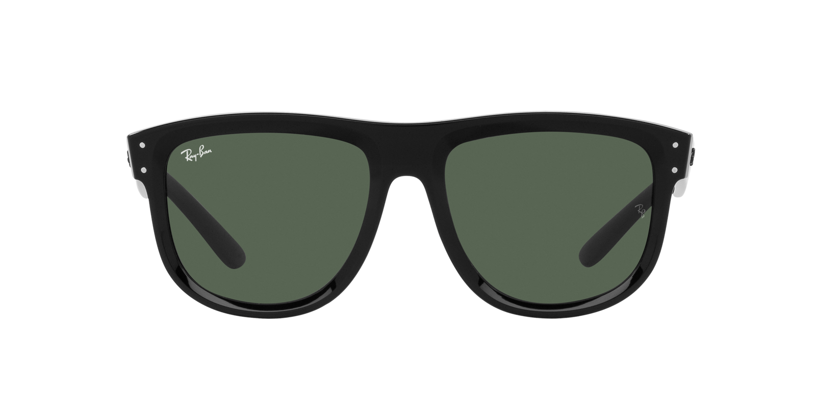 Das Bild zeigt die Sonnenbrille RBR0501S 6677VR von der  Marke Ray Ban in schwarz.