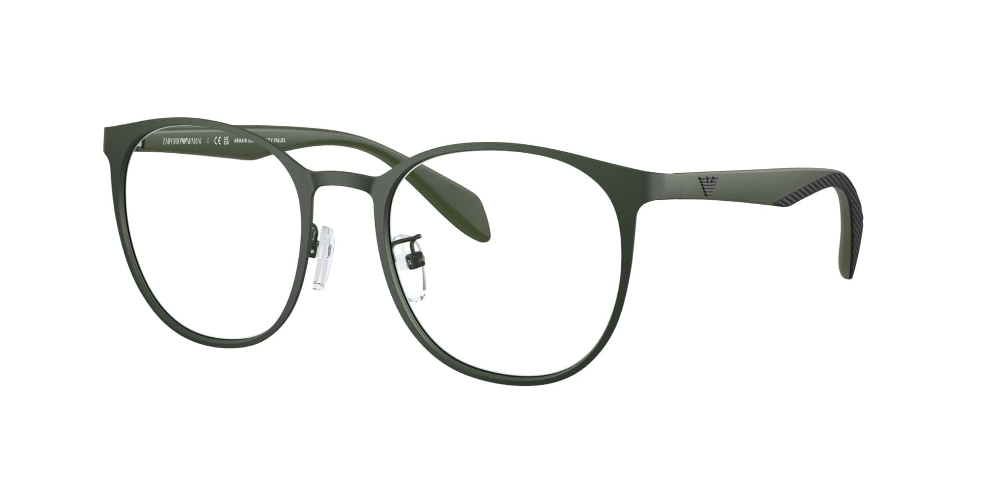 Emporio Armani Brille für Herren in grün matt EA1148 3017 52
