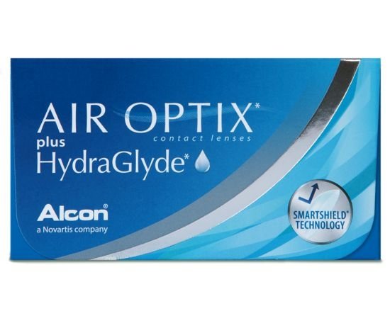 Air Optix Plus HydraGlyde, Alcon (3 Stk.)