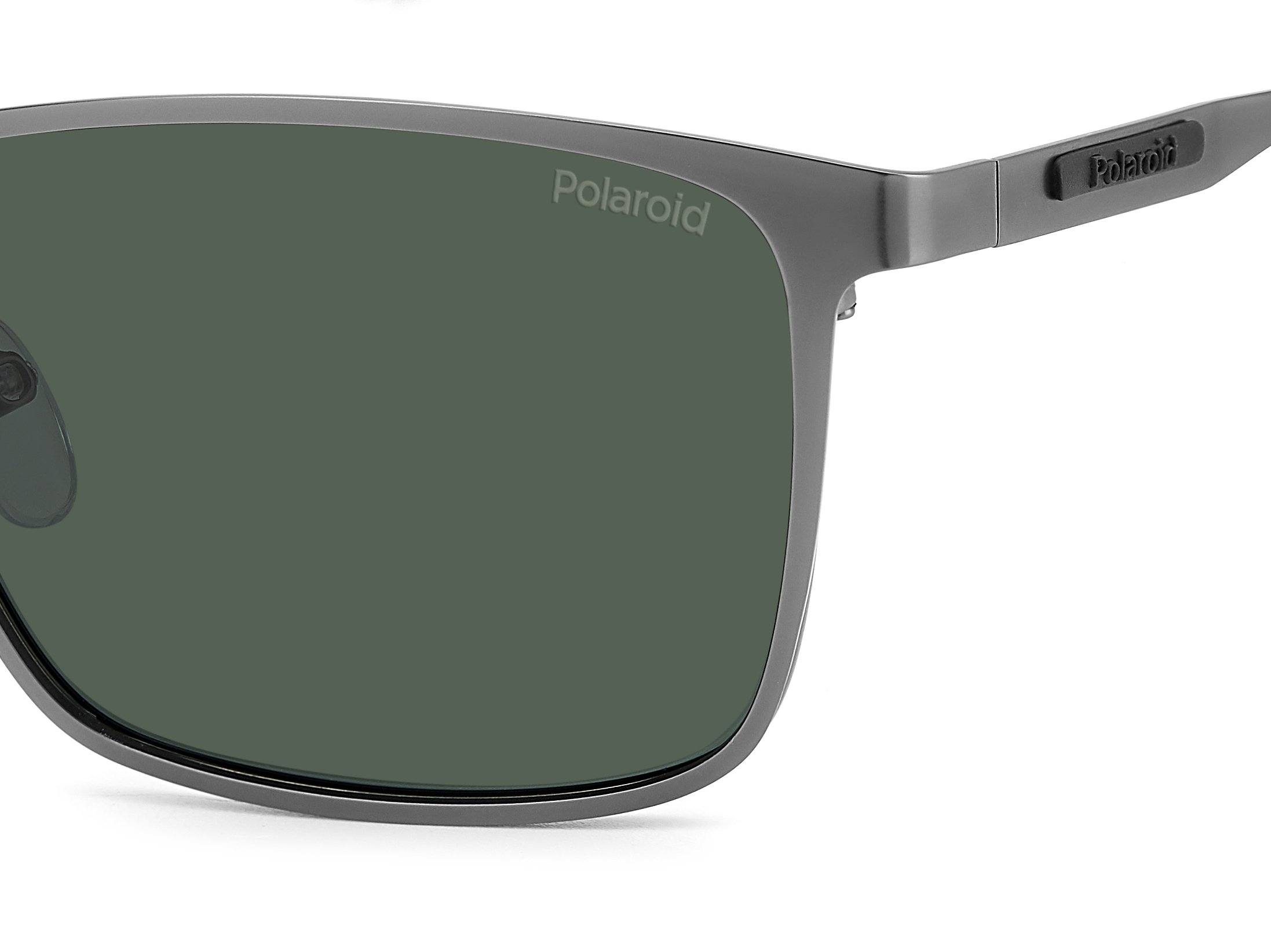 Das Bild zeigt die Sonnenbrille PLD2159GSX R80 von der Marke Polaroid in  matt dark ruthenium.