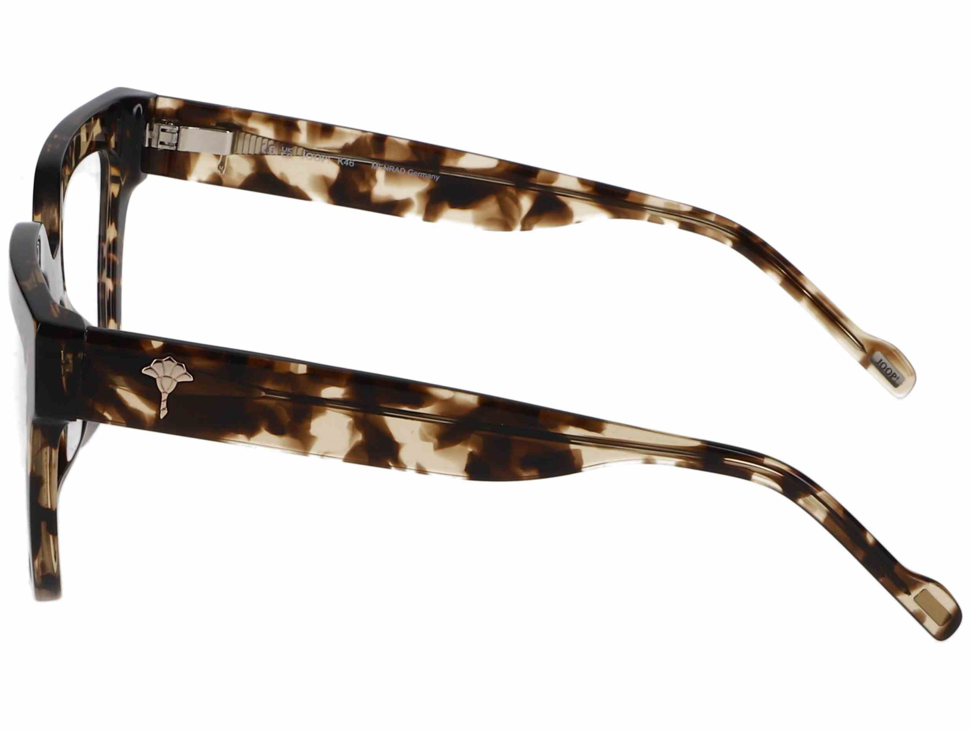 Das Bild zeigt die Korrektionsbrille 1236 2003 von der Marke Joop! in Braun gemustert..
