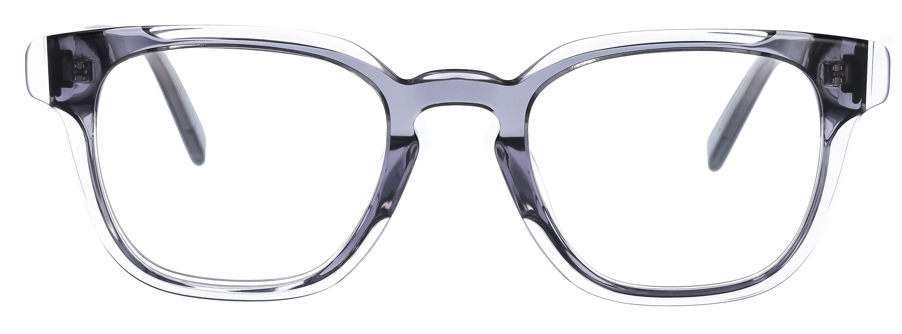 Auf diesem Bild sehen Sie eine Abele-Optik Brille 149241 in Grau-Transparent.