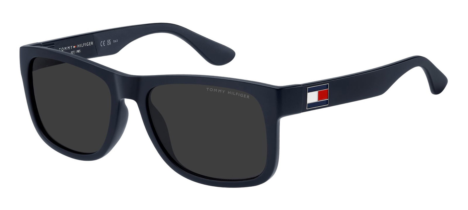 Zu sehen ist die Sonnenbrille 1556/N/S von Tommy Hilfiger in der Farbe Blau.