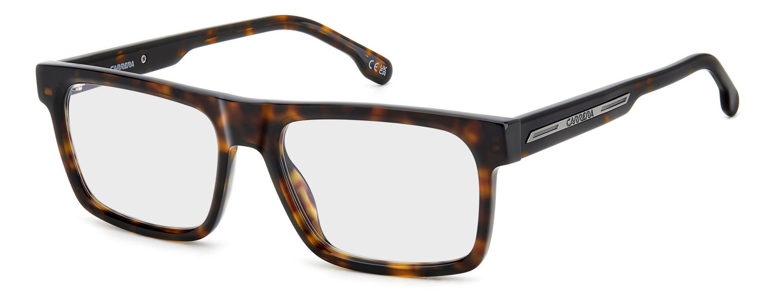 Zu sehen ist die Korrektionsbrille 109368 von Carrera in der Farbe Havanna.