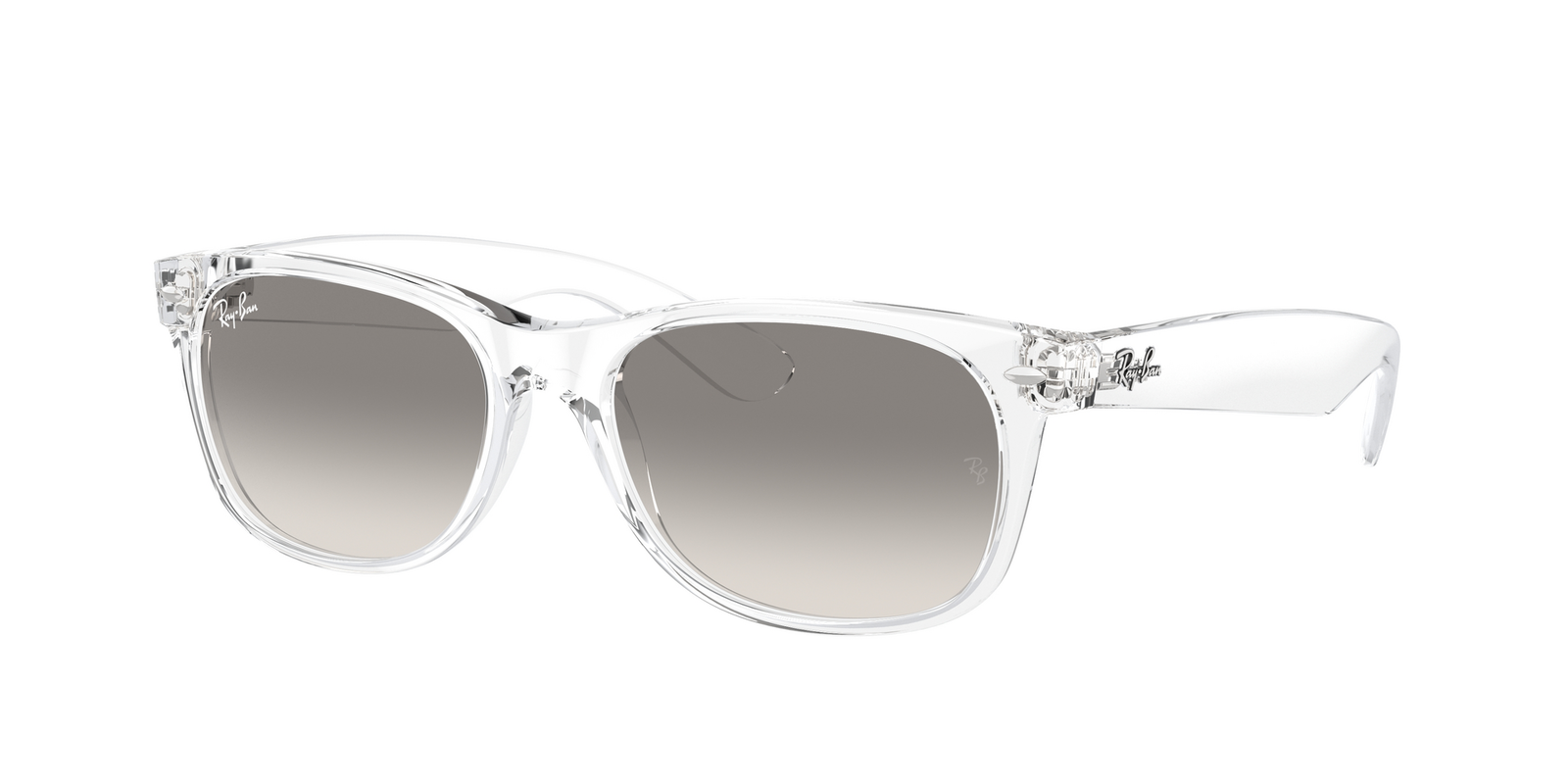 Das Bild zeigt die Sonnenbrille 0RB2132 von Ray Ban in der Farbe Transparent.