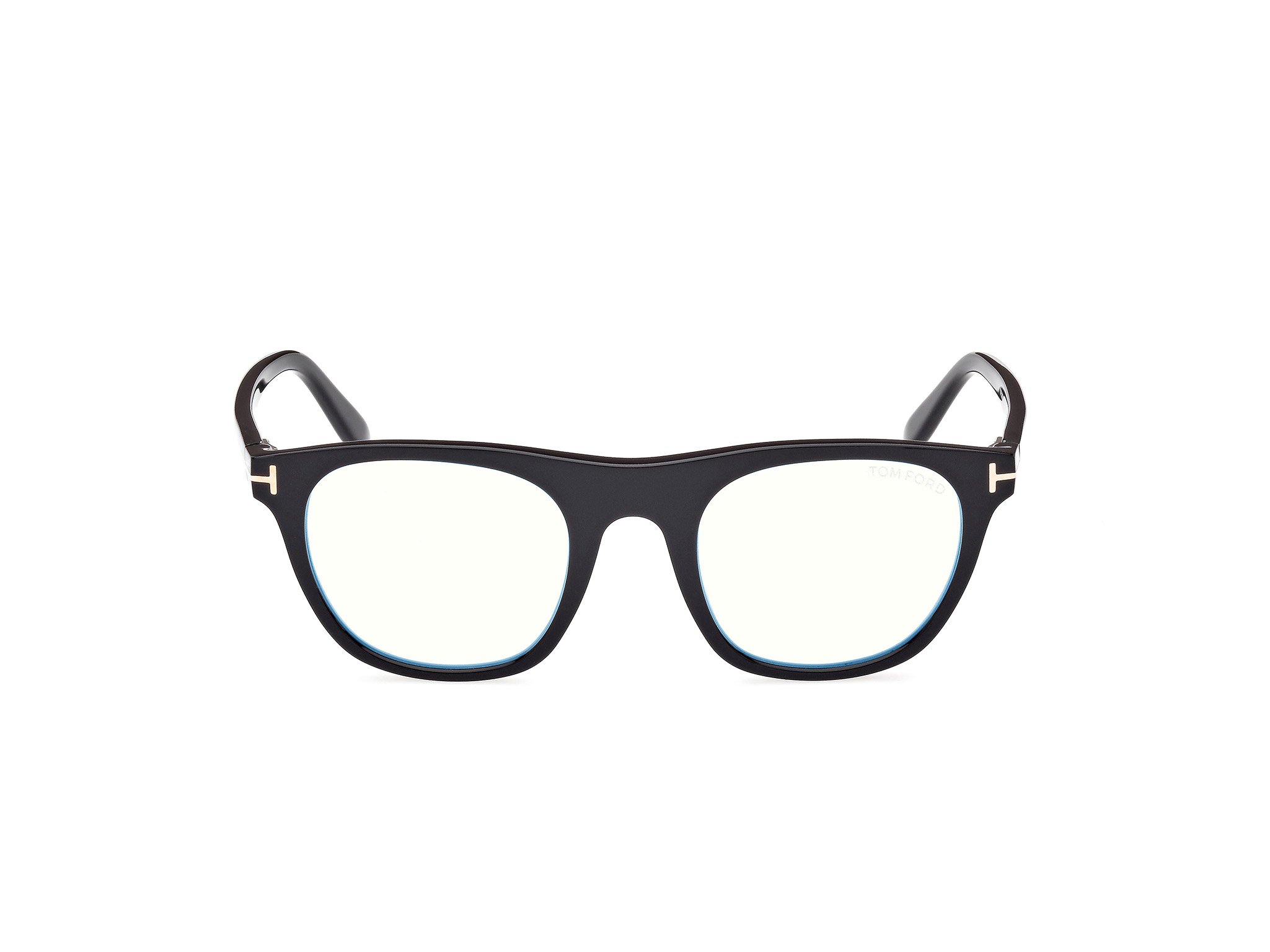 Das Bild zeigt die Korrektionsbrille FT5895-B 001 von der Marke Tom Ford in schwarz.