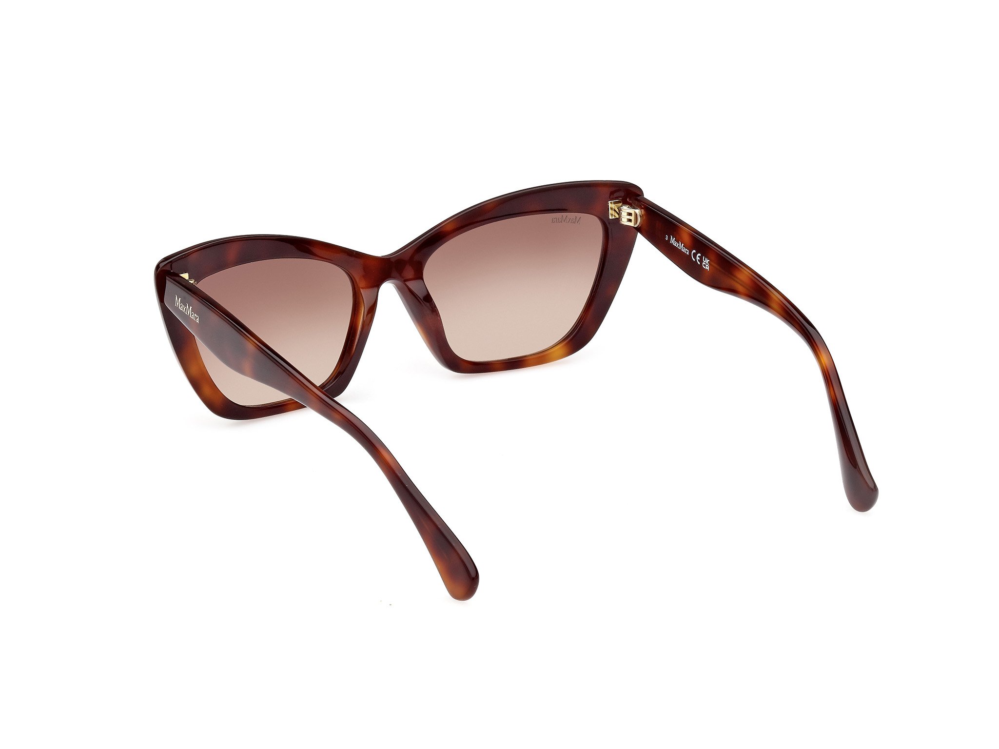 Das Bild zeigt die Sonnenbrille MM0063 52F von der Marke Max Mara in Havanna.