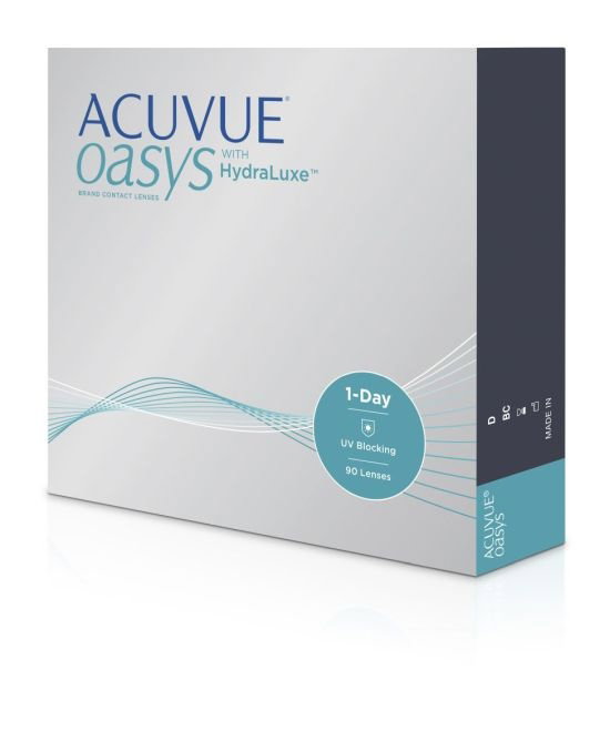 1-Day Acuvue Oasys with HydraLuxe Johnson & Johnson (90 Stk.)