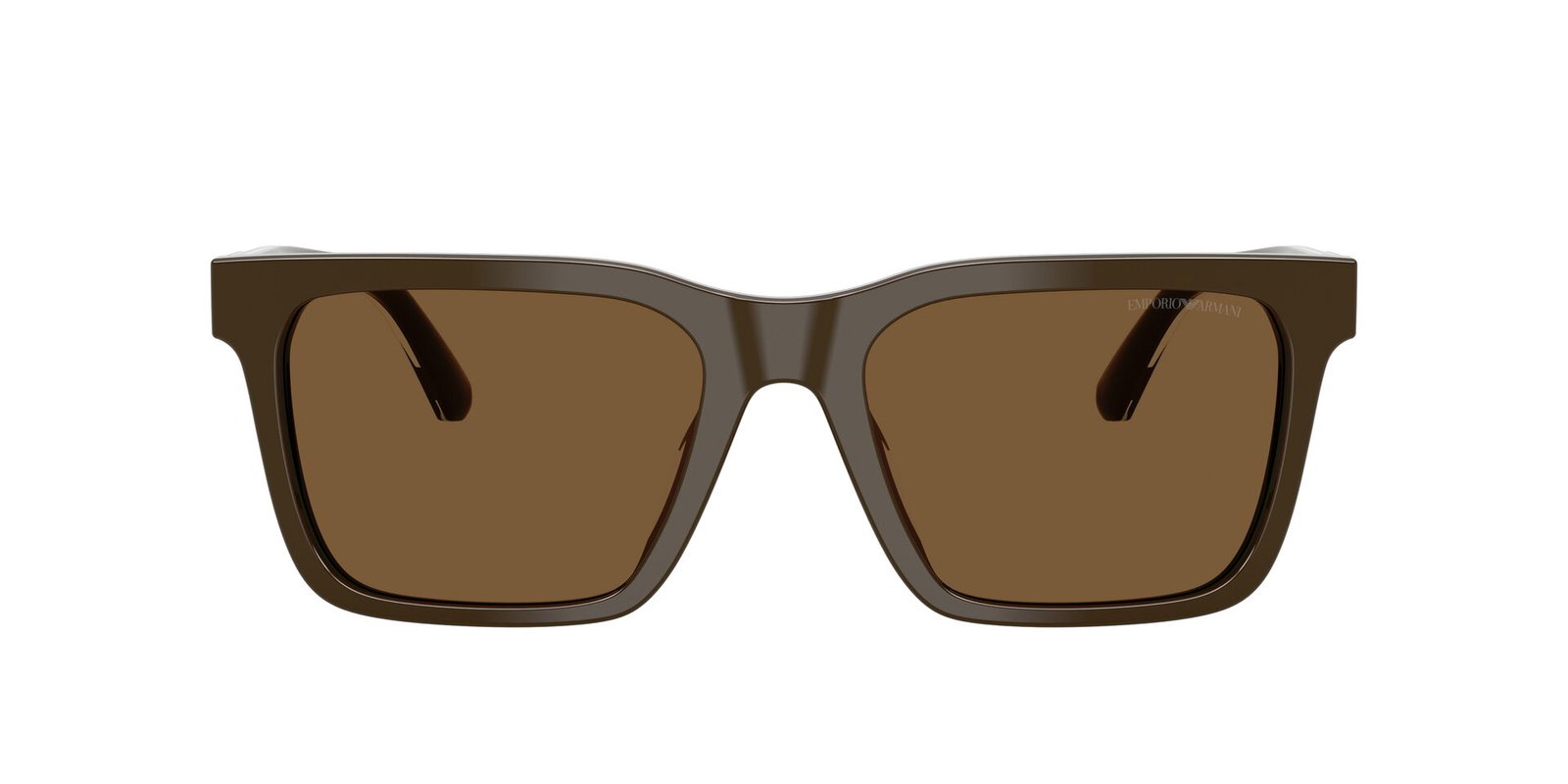 Auf diesem Bild sehen Sie die Sonnenbrille 4260 von Emporio Armani in Dunkelbraun.