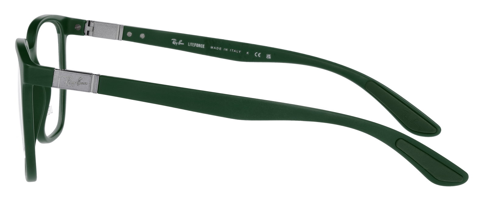 Das Bild zeigt die Korrektionsbrille RX7235 8062 von der Marke Ray Ban in Sandgrün.