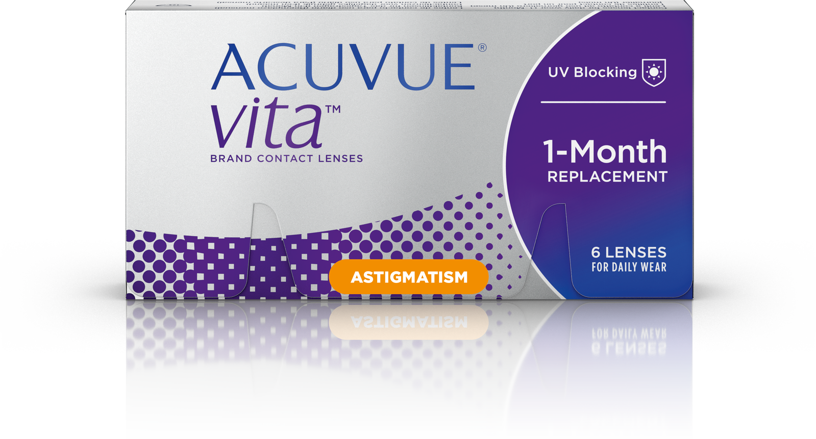 Monatslinsen Acuvue Vita for Astigmatism Johnson & Johnson (6 Stk.)