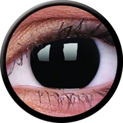 Motivlinse Funny Lens BlackOut – auffällige Augenverwandlung