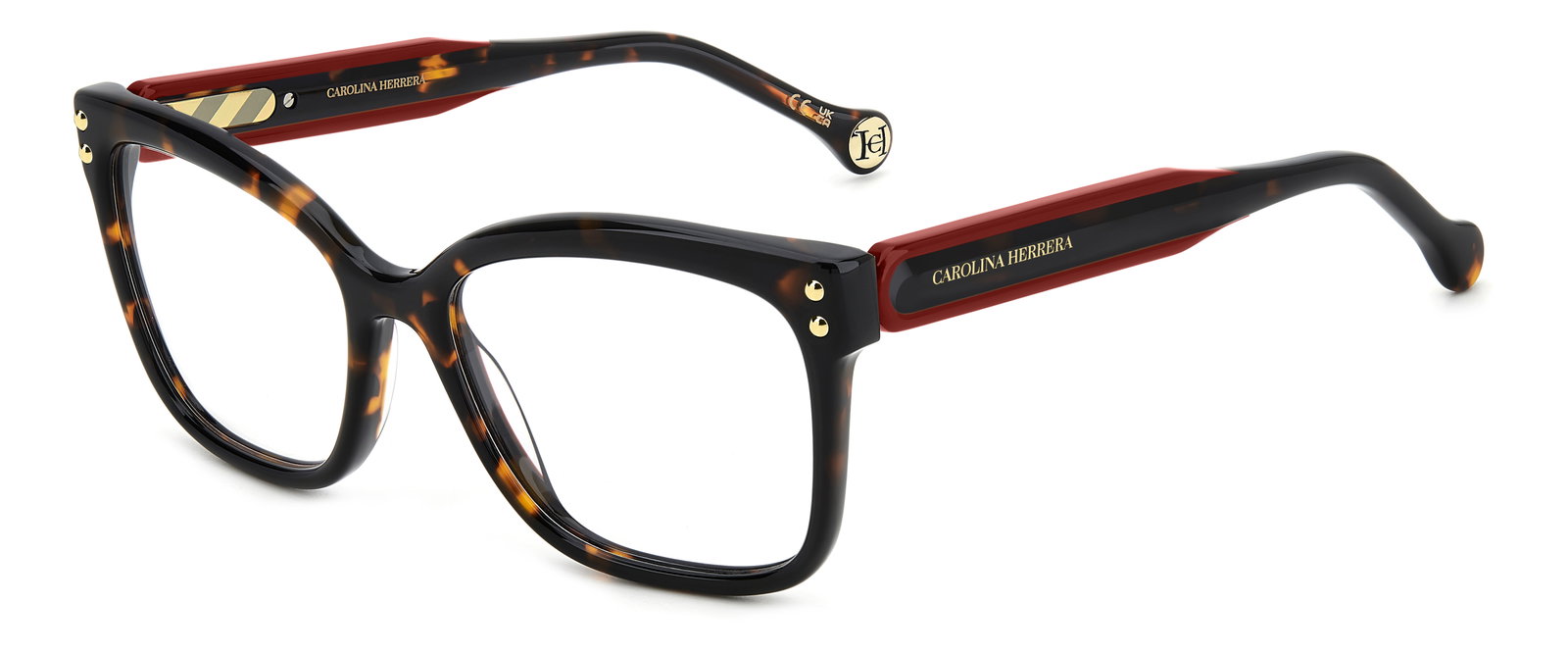 Carolina Herrera 0316 086 54 – Damenbrille Havana Braun Acetat