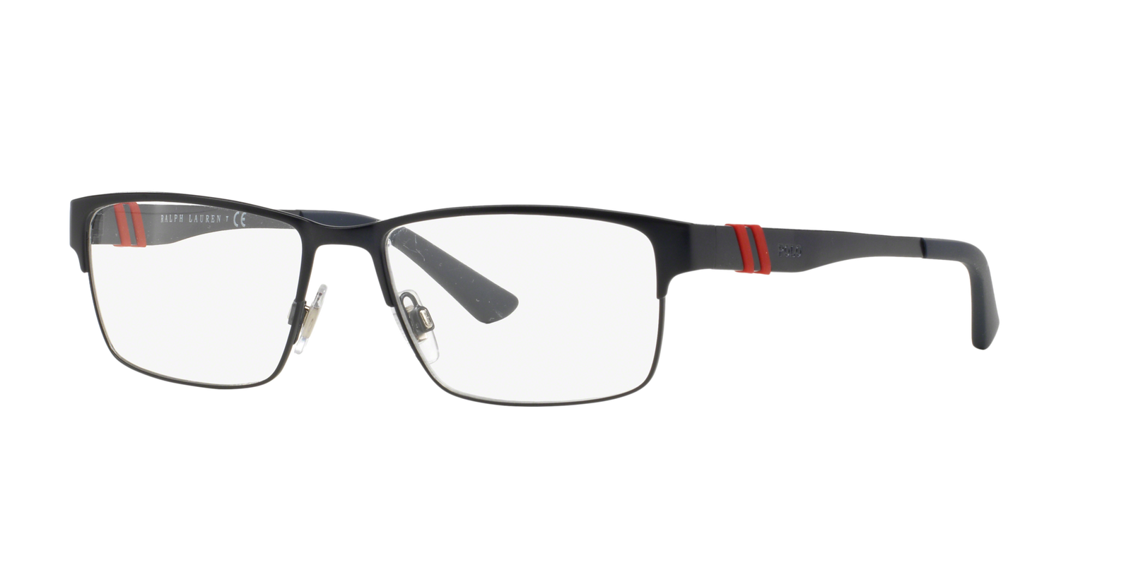 Polo PH1147 9119 – Rechteckige Metallbrille Blau matt