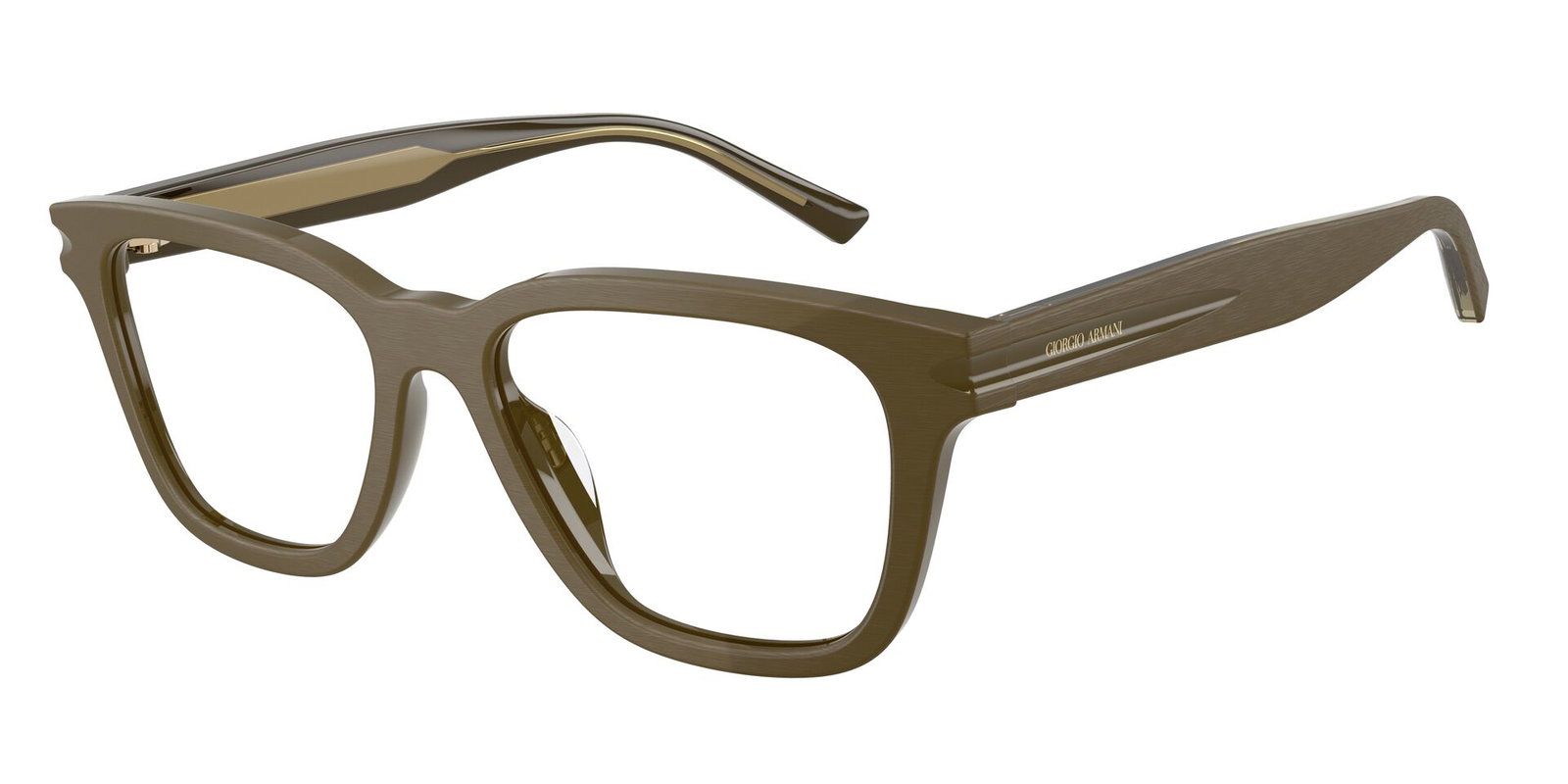 zu sehen ist die Korrektionsbrille 0AR7288U von Giorgio Armani in der Farbe Braun.