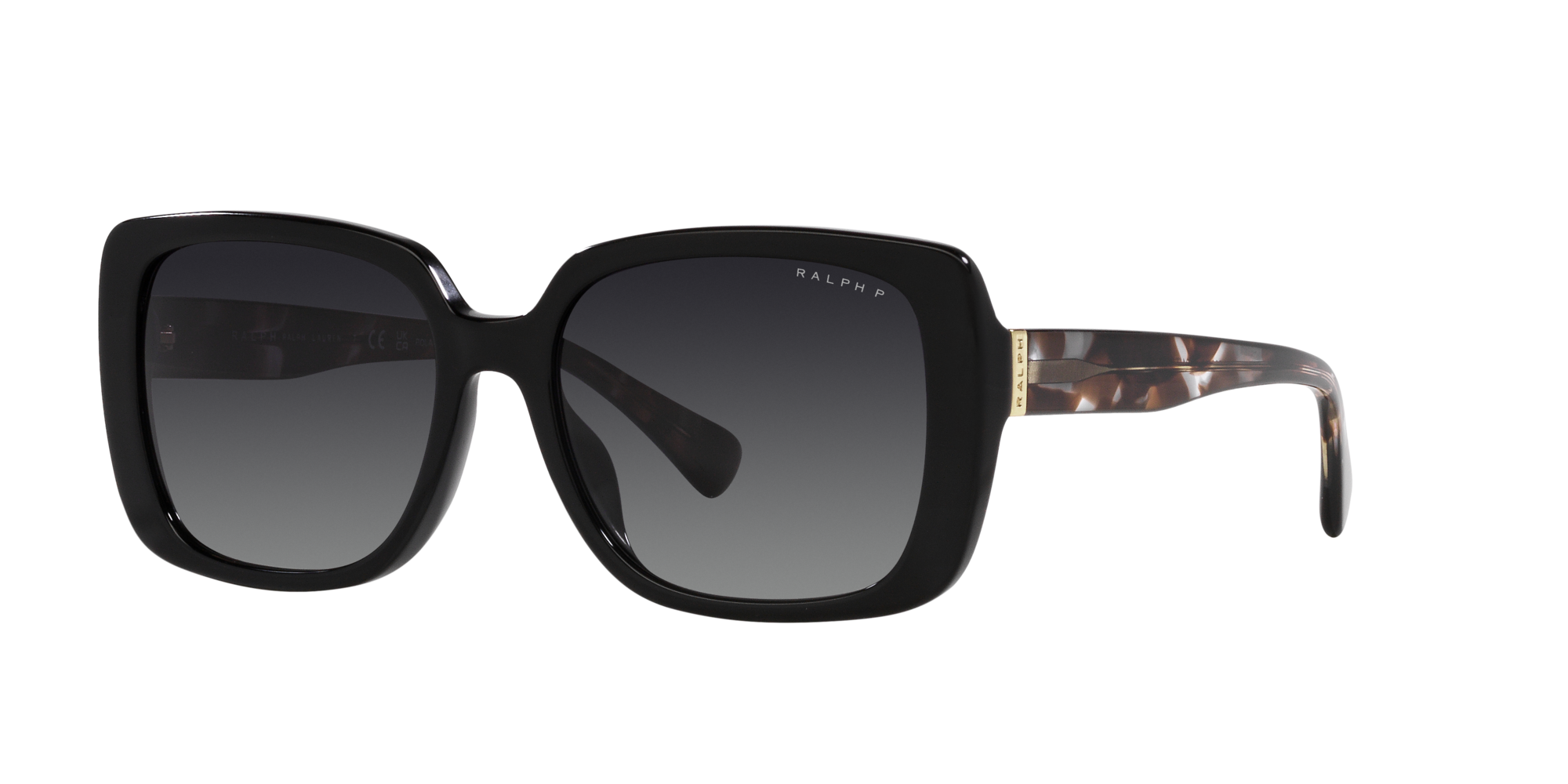 Ralph Sonnenbrille für Damen in Schwarz/Havanna RA5298U 5001T3 55