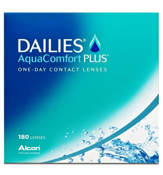 Dailies AquaComfort Plus Alcon – Komfortable Tageslinsen 180 Stk.