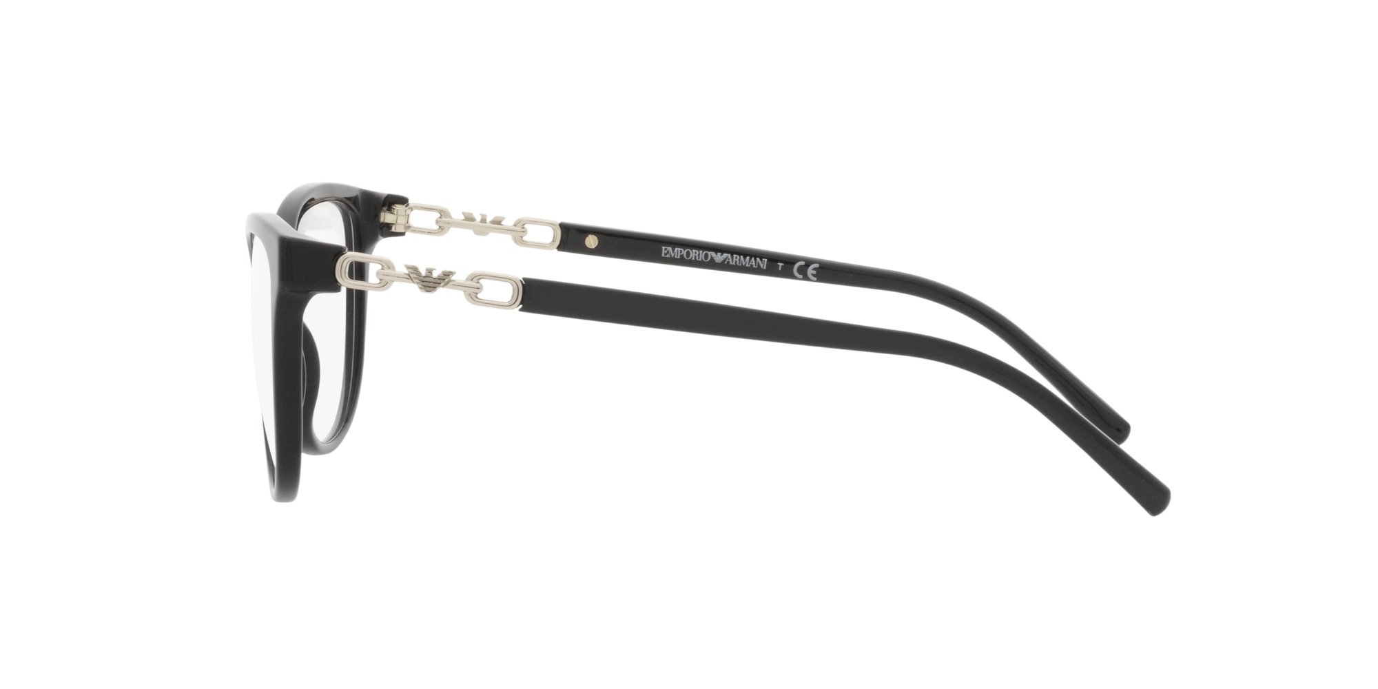 Das Bild zeigt die Korrektionsbrille EA3190 5001 von der Marke Emporio Armani in Schwarz.