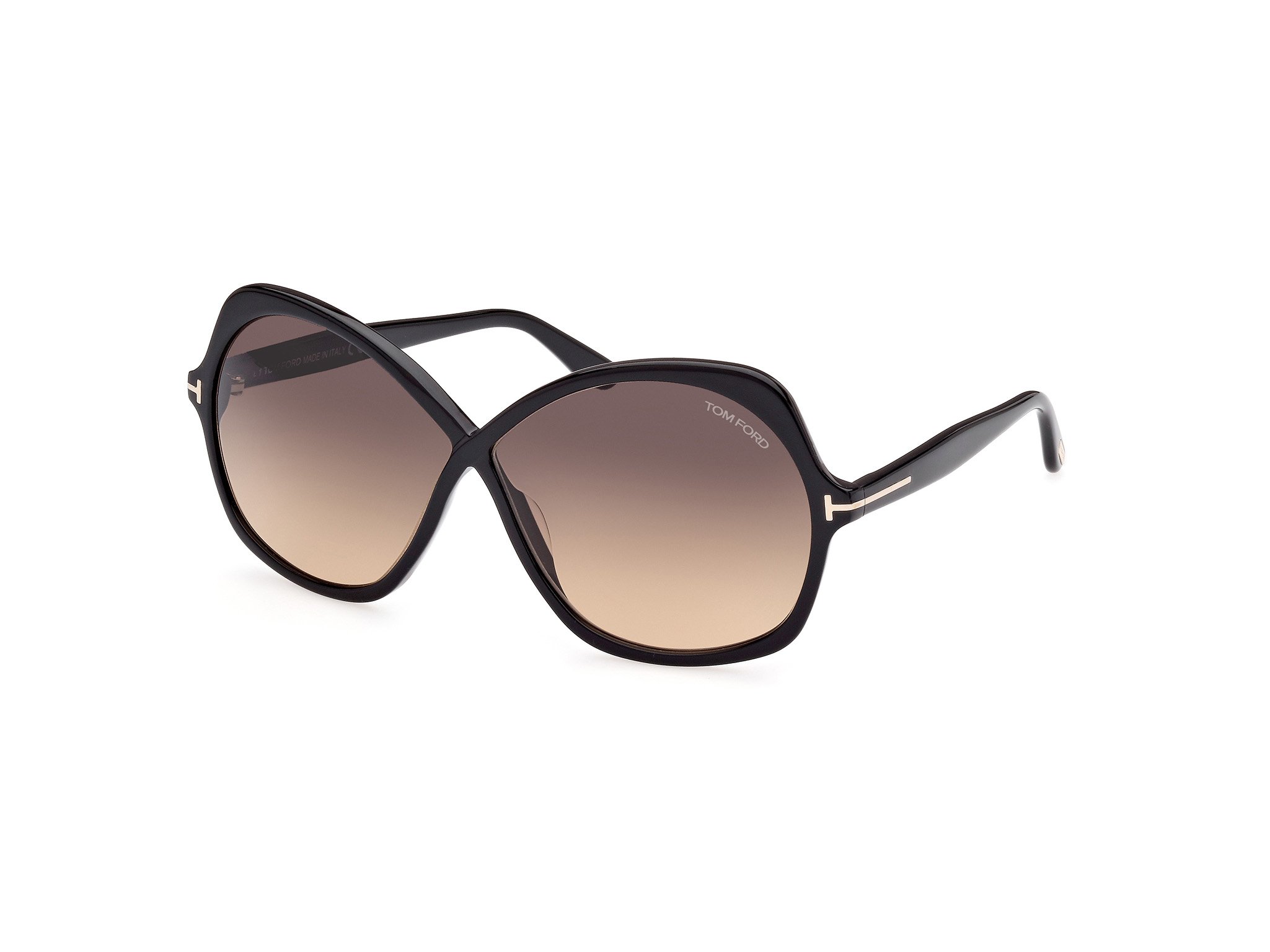 Tom Ford Sonnenbrille für Damen FT1013 01B schwarz