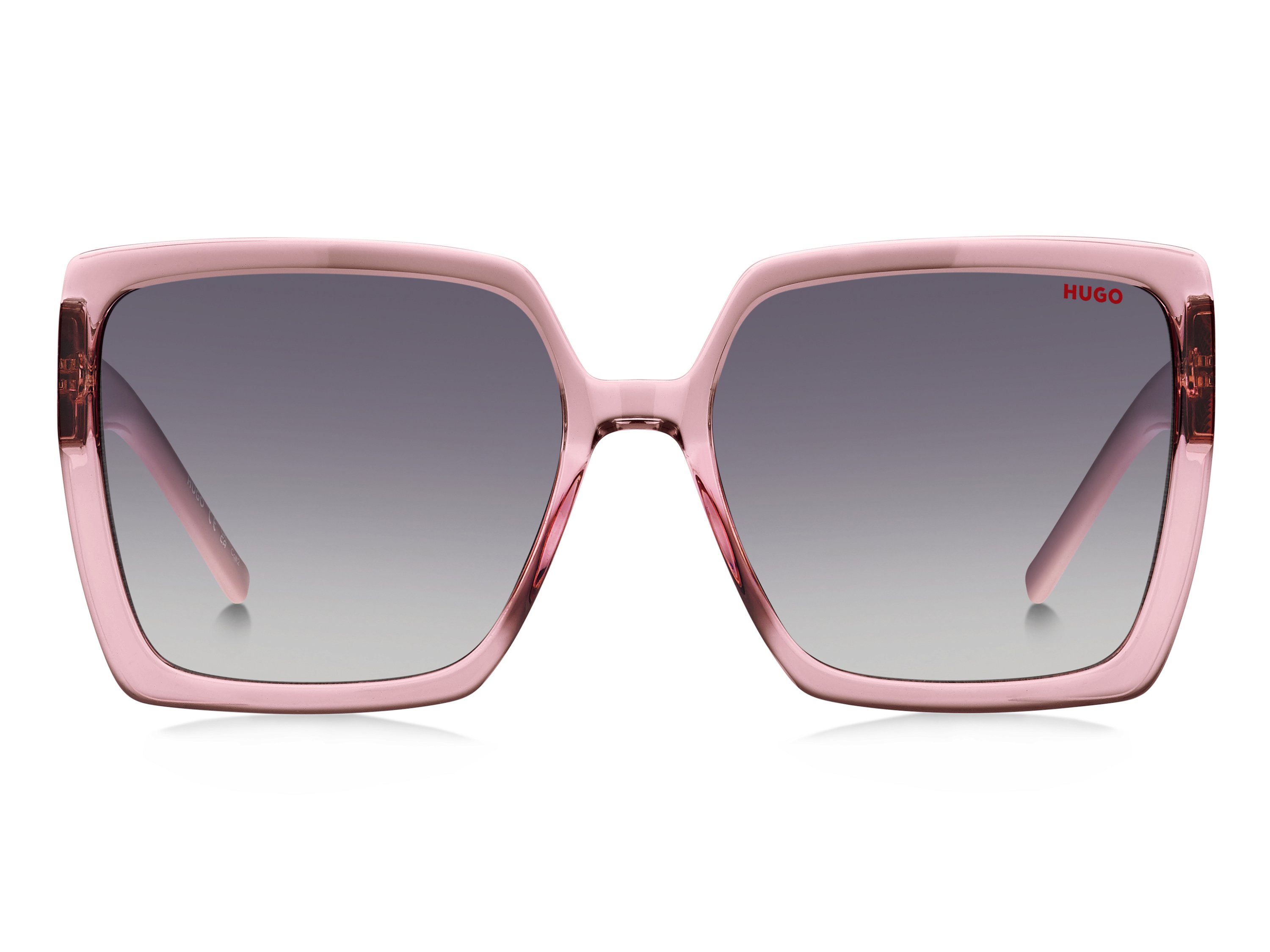 Das Bild zeigt die Sonnenbrille HG1285/S 35J von der Marke Hugo in rosa.