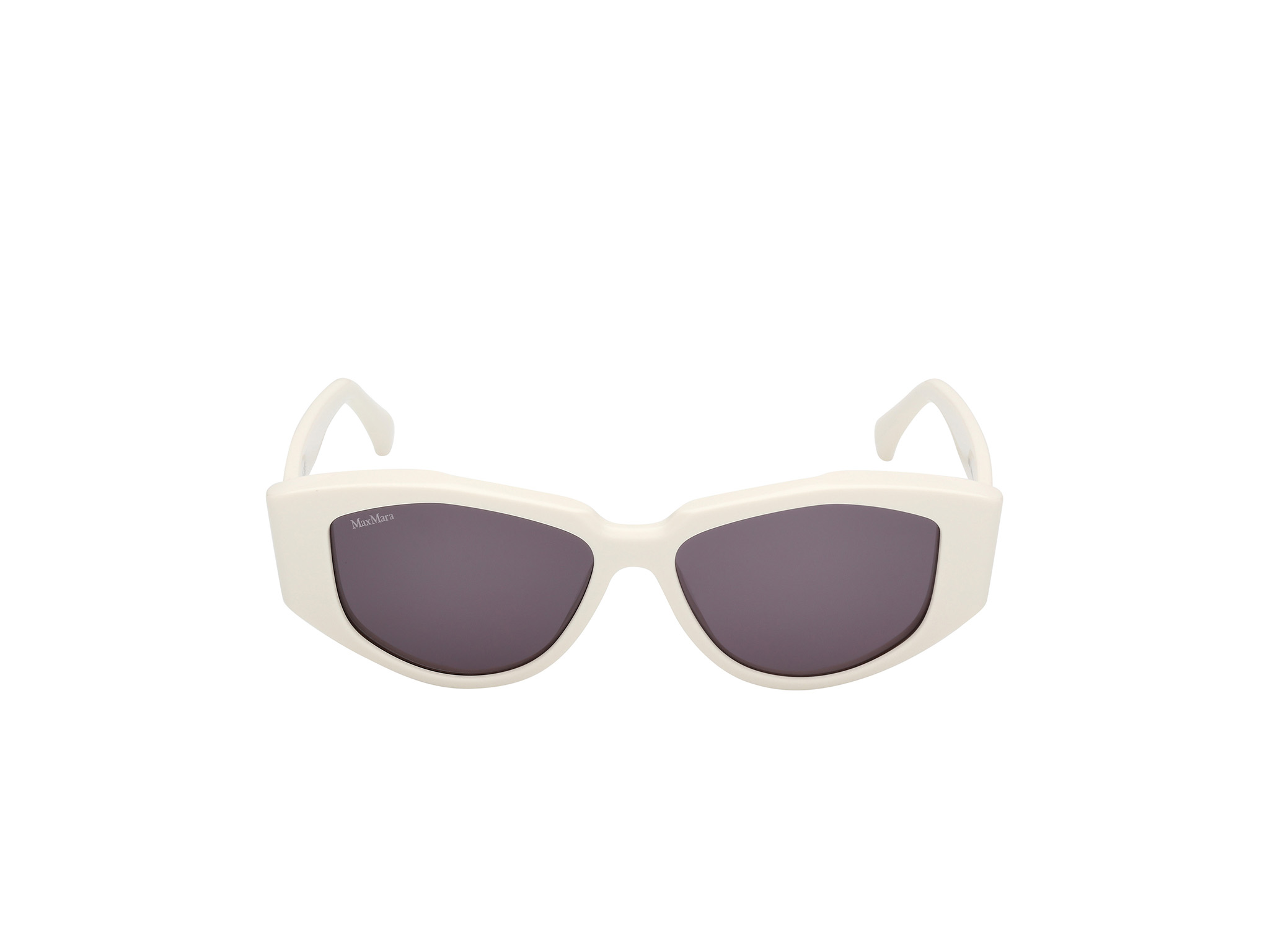 Das Bild zeigt die Sonnenbrille MM0161 von der Marke Max Mara in Weiß.