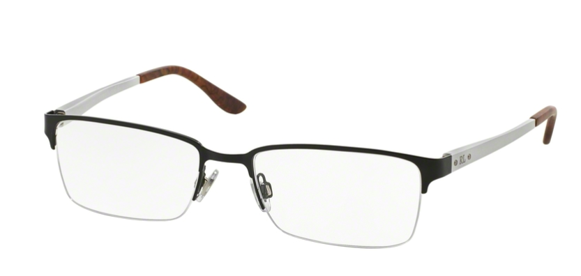 Ralph Lauren RL5089 9281 – Schwarze Metallbrille schmal