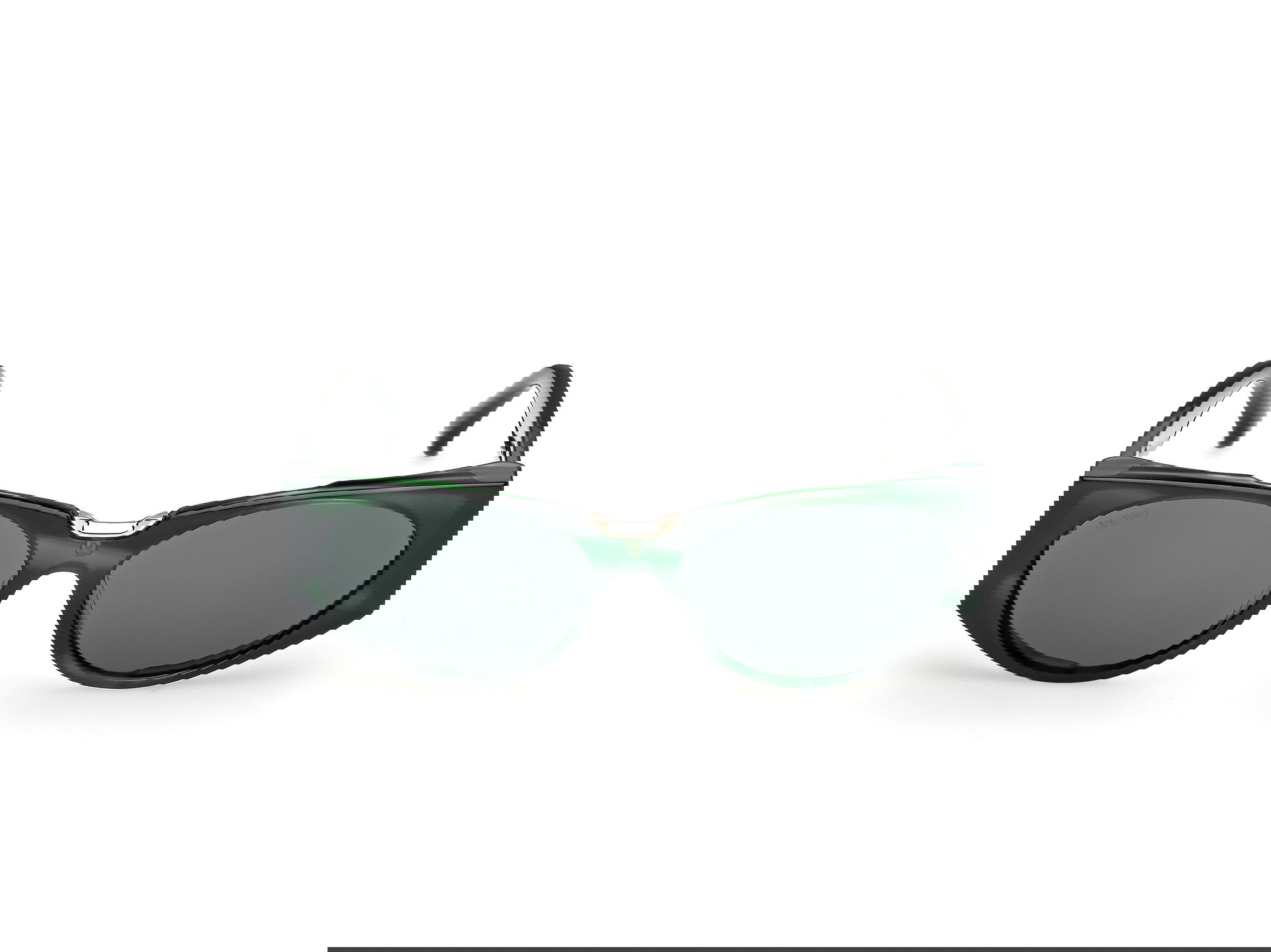 Das Bild zeigt die Sonnenbrille MM0160 von der Marke Max Mara in Grün.