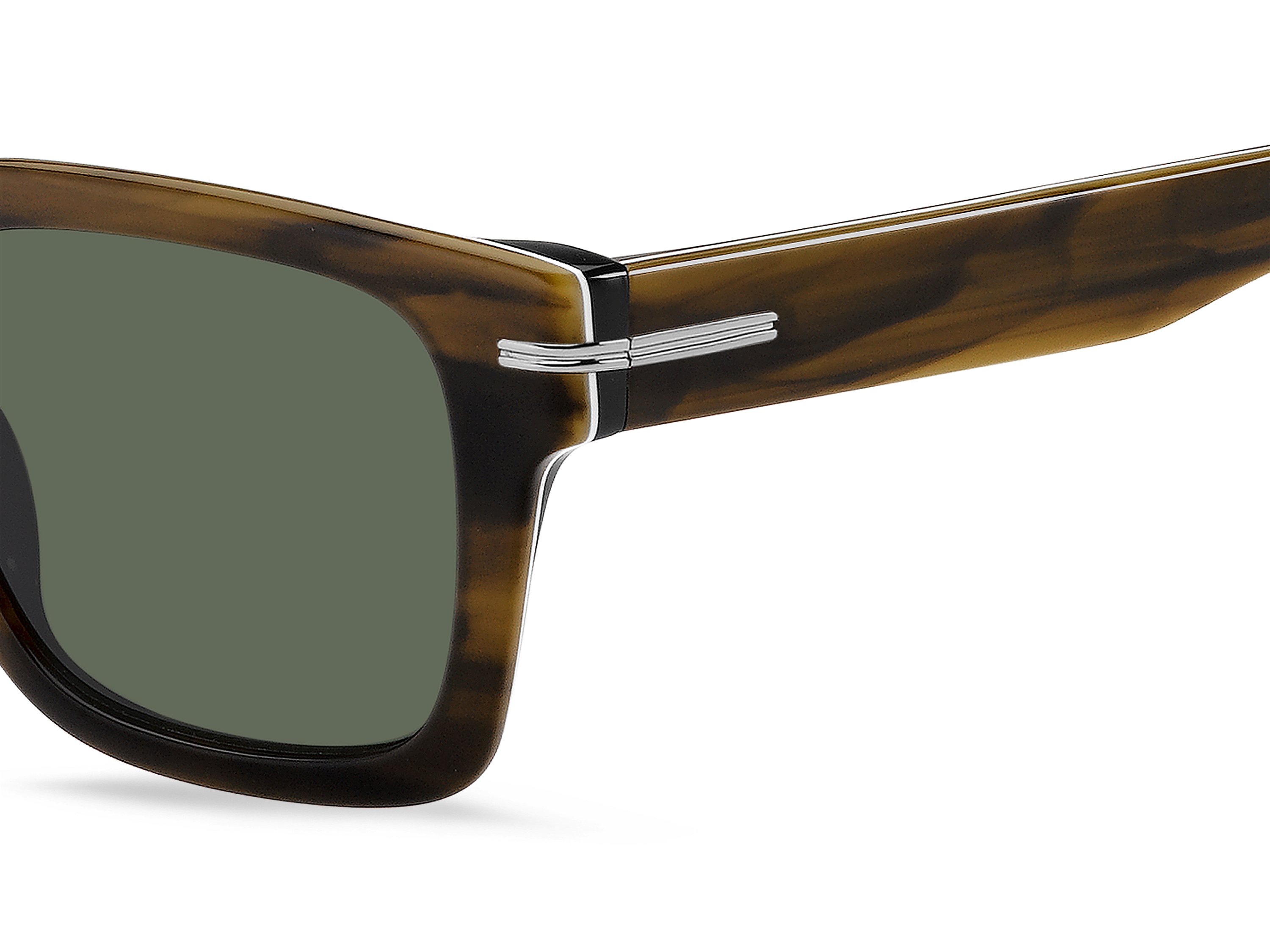Das Bild zeigt die Sonnenbrille BOSS1625S 8AS von der Marke BOSS in Braun.