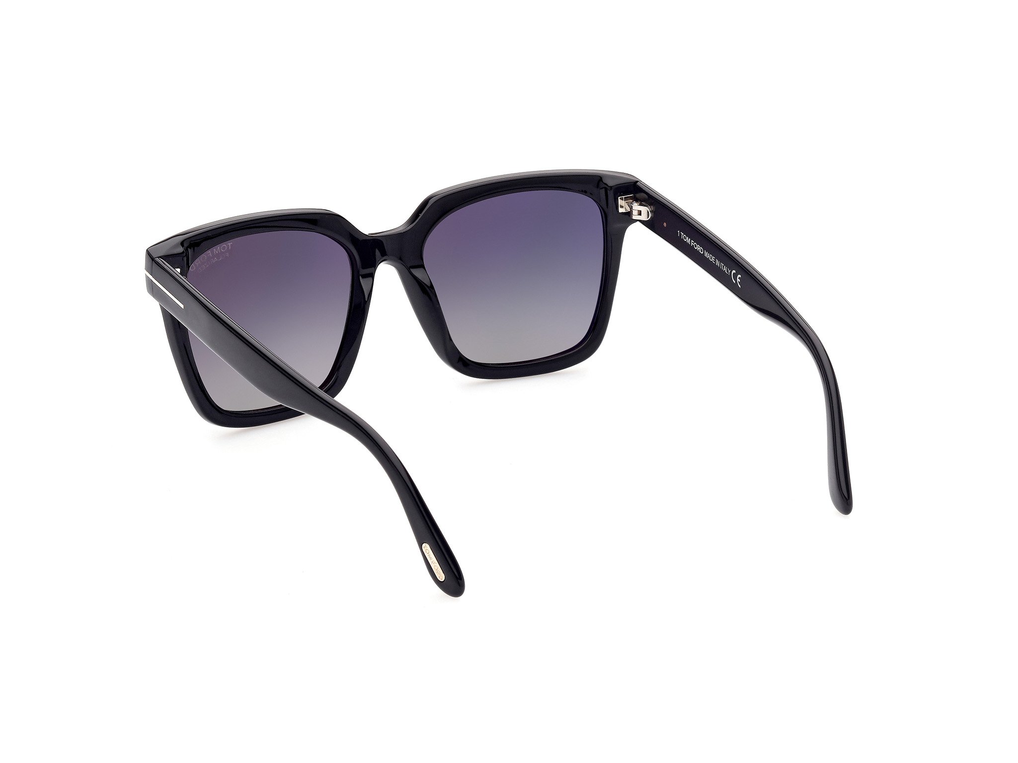 Das Bild zeigt die Sonnenbrille FT0952 01D von der Marke Tom Ford in schwarz.