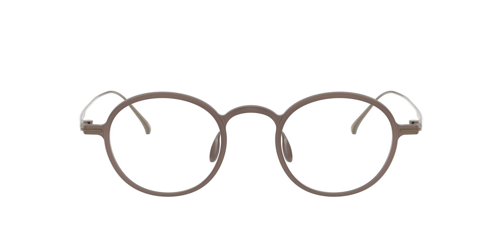 zu sehen ist die Korrektionsbrille 0AR5159T von Giorgio Armani in der Farbe Braun.