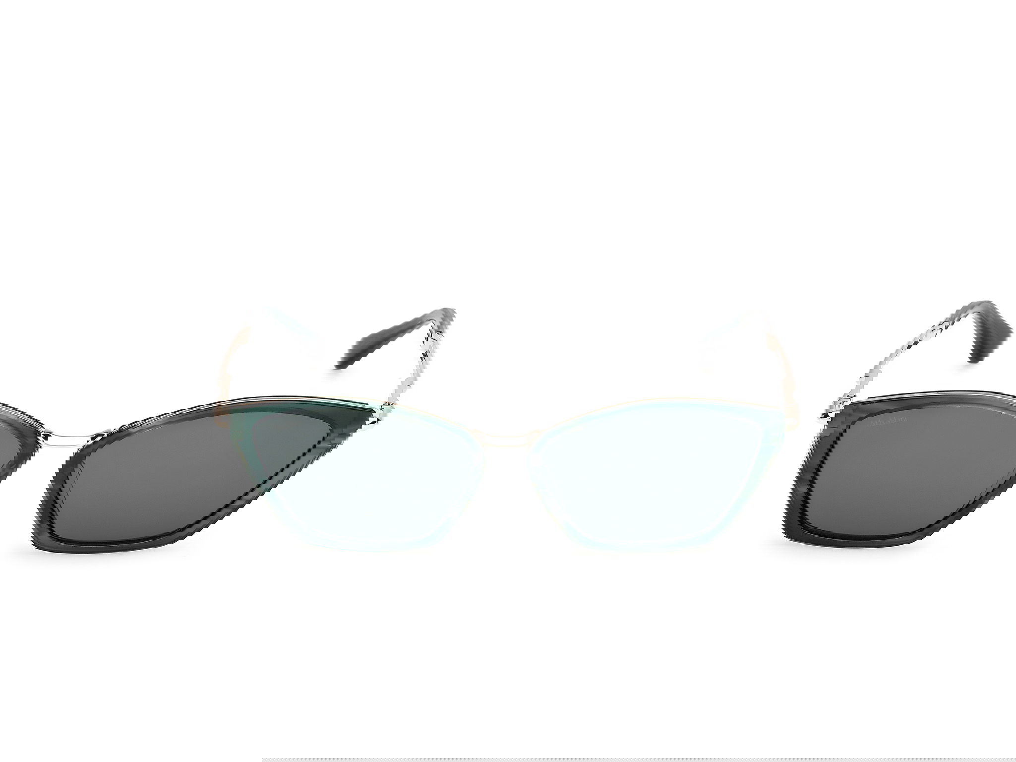 Das Bild zeigt die Sonnenbrille MM0162 von der Marke Max Mara in Grün.