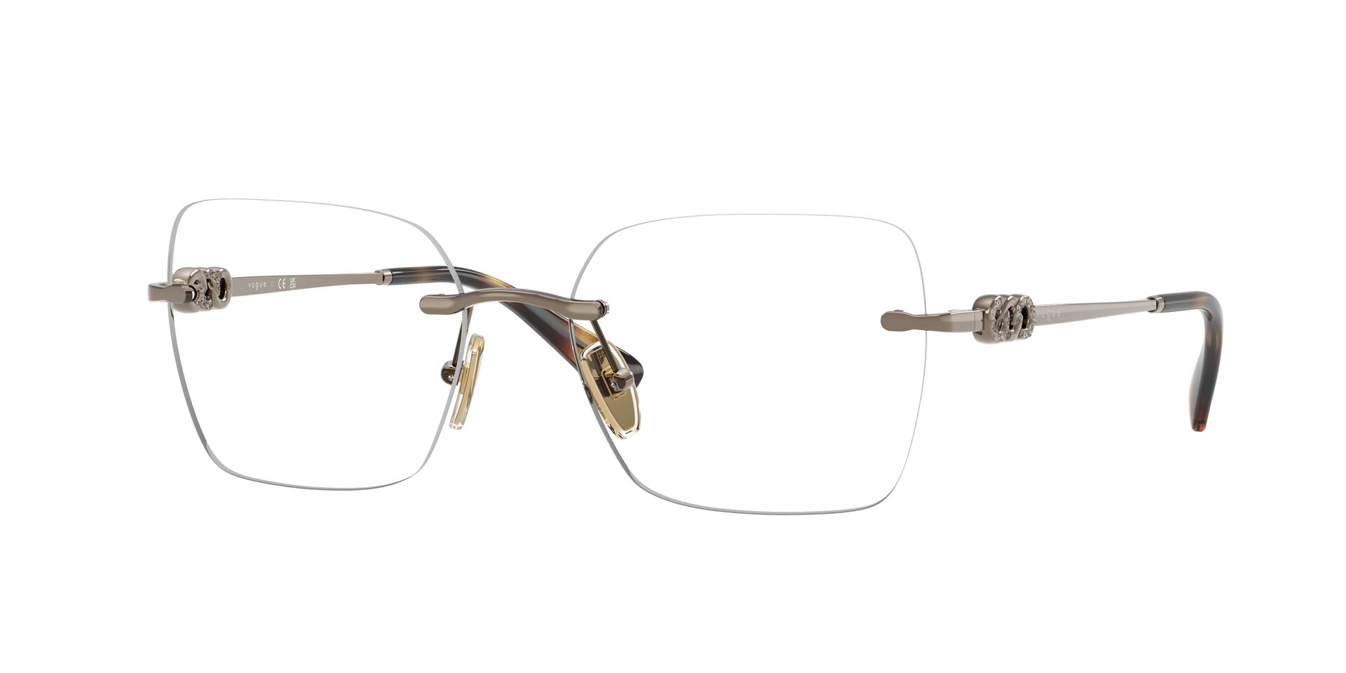 Vogue Brille 0VO4320B 5138 - Hellbraun