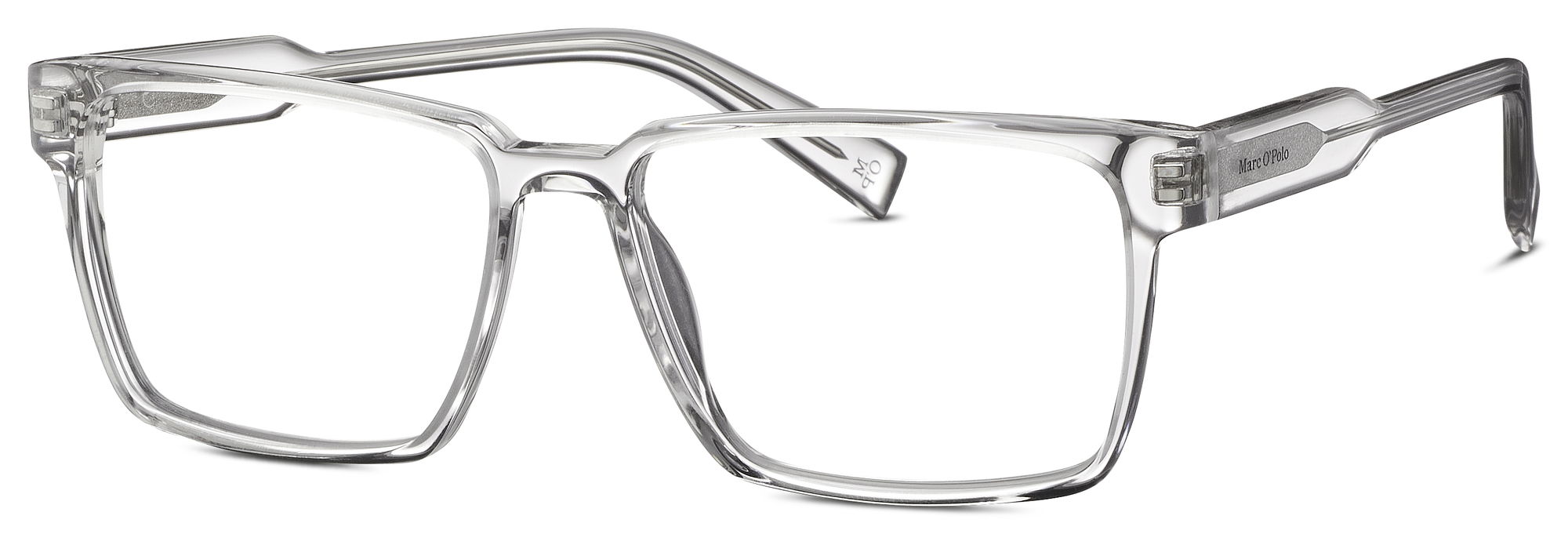 Das Bild zeigt die Korrektionsbrille 503219 30 von der Marke Marc O´Polo in Grau/Transparent.