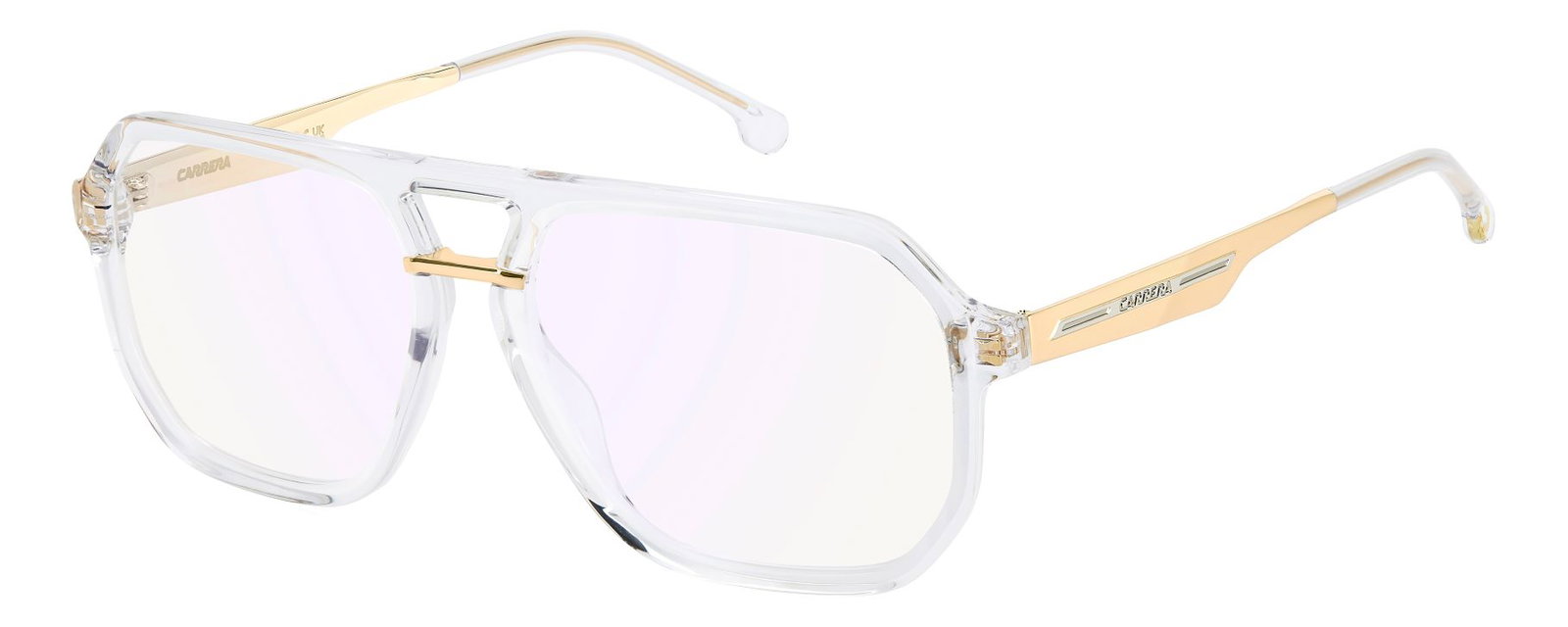 Carrera 111647 – Pilotbrille Kristall Gold Metall Herren