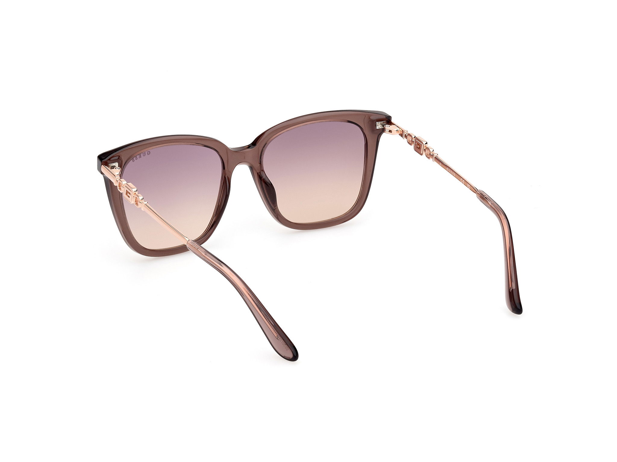 Das Bild zeigt die Sonnenbrille GU7886 59Z von der Marke Guess in Beige