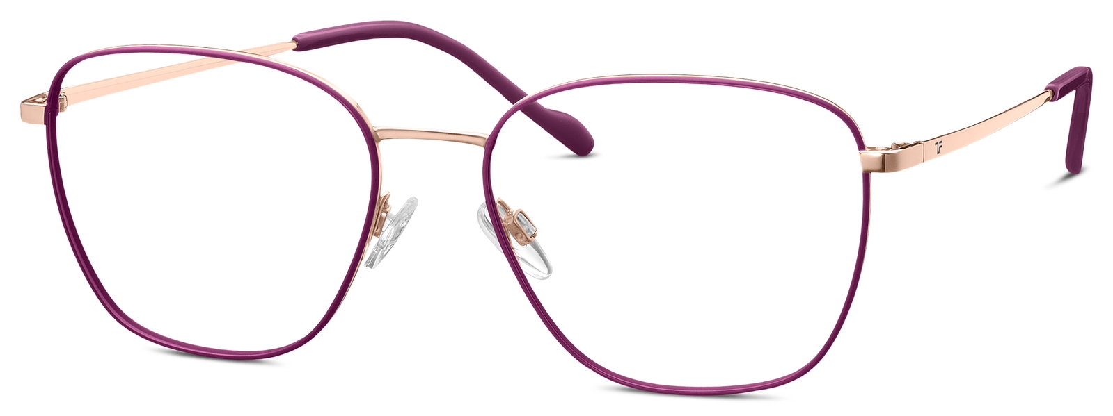 TITANflex 826031 25 – Runde Damenbrille Gold Titan