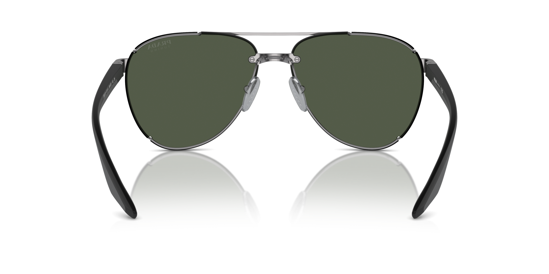 Das Bild zeigt die Sonnenbrille PS51YS 5AV50F von der Marke Prada Linea Rossa in silber.