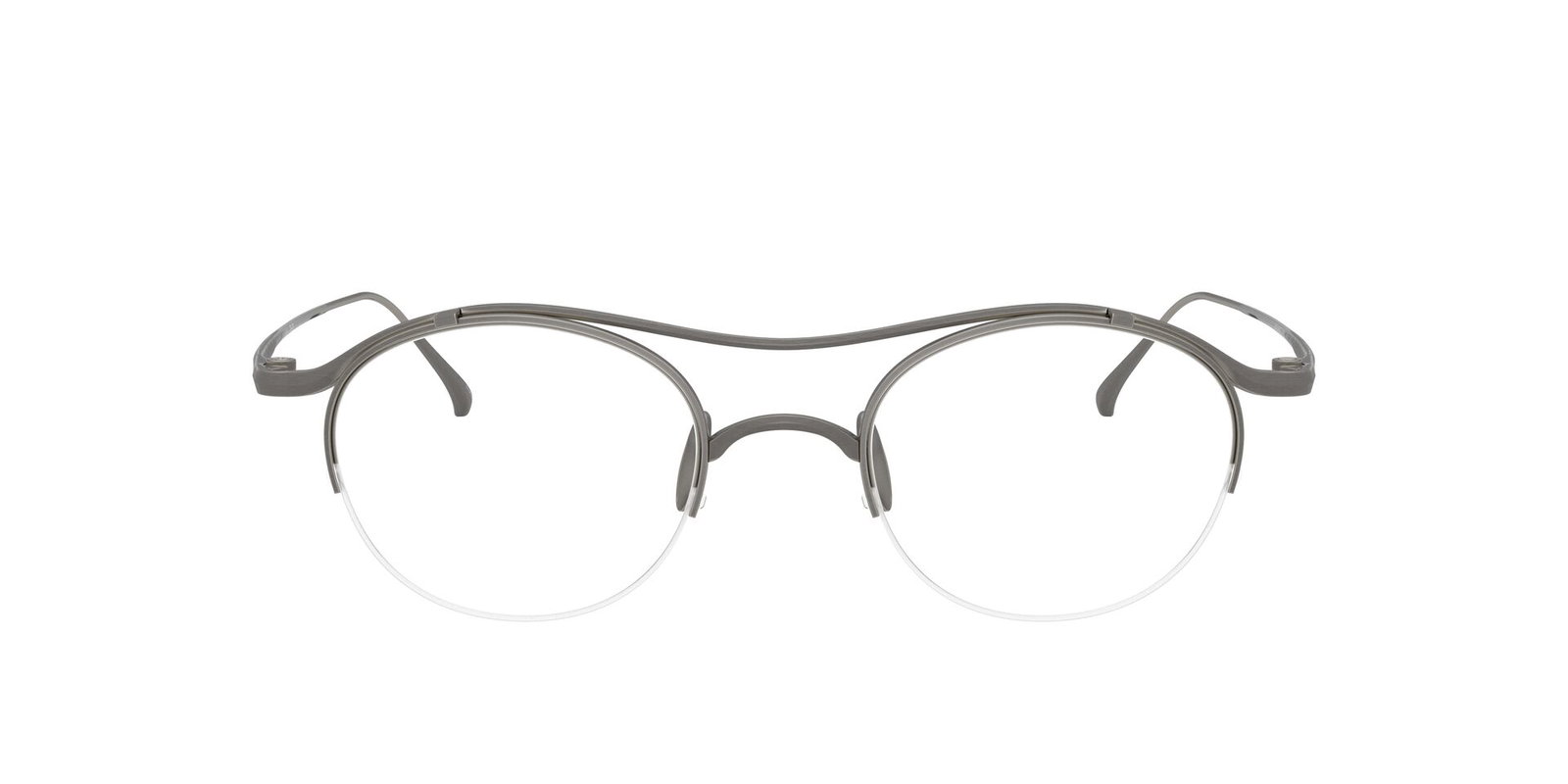 zu sehen ist die Korrektionsbrille 0AR5158T von Giorgio Armani in der Farbe Braun.