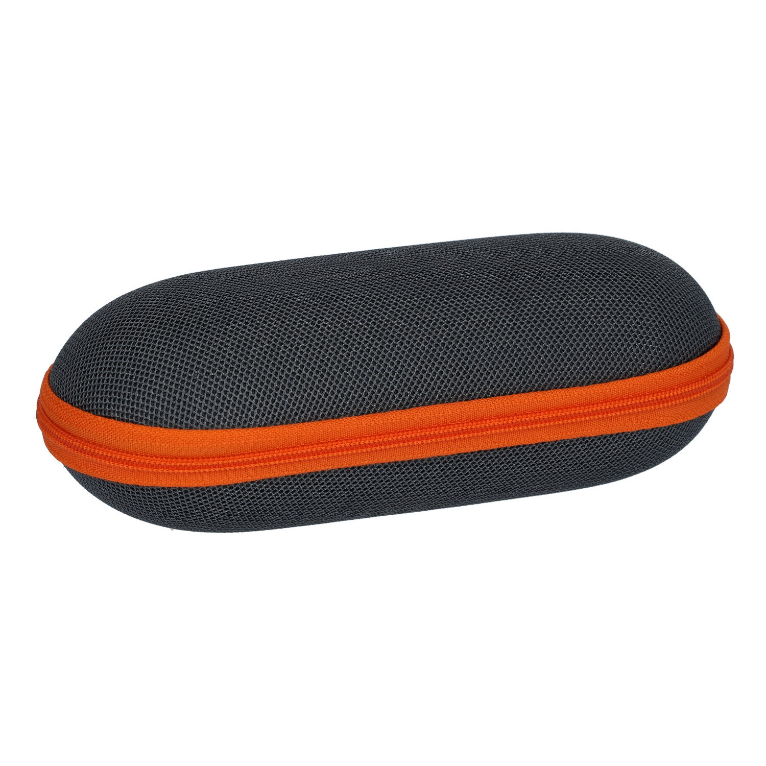 Brillenetui Marbella robust grau-orange