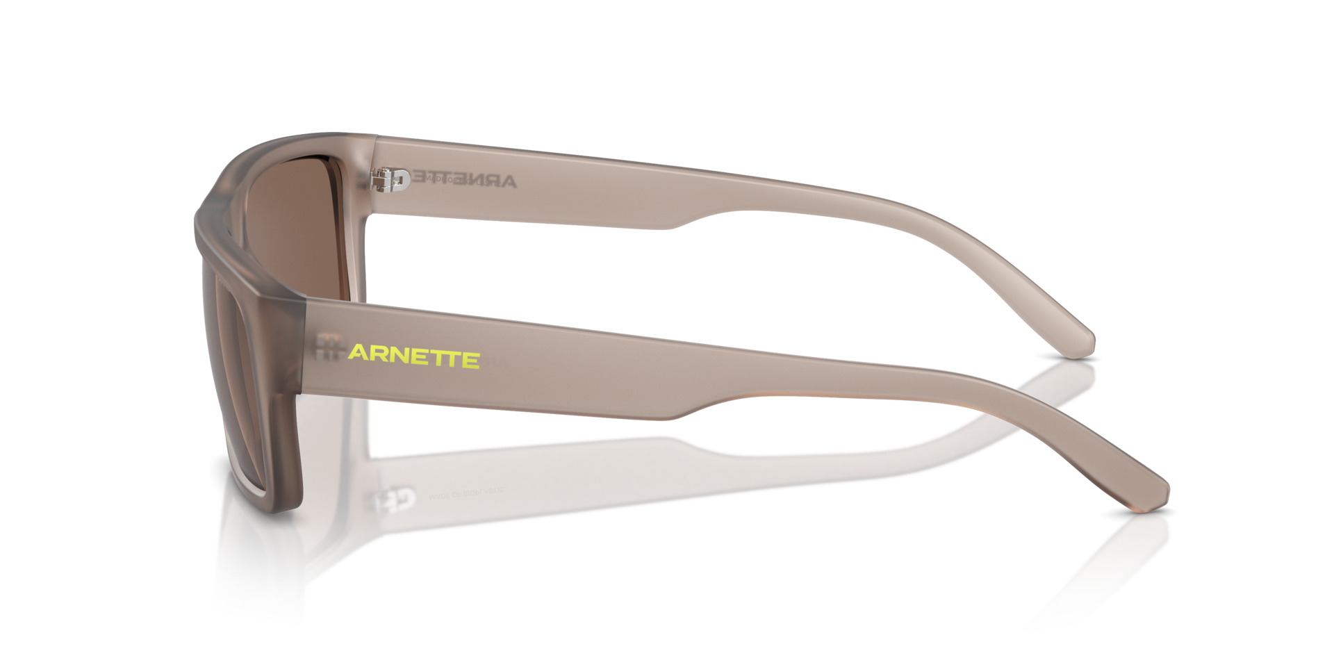 Das Bild zeigt die Sonnenbrille AN4338 290673 von der Marke Arnette in braun.