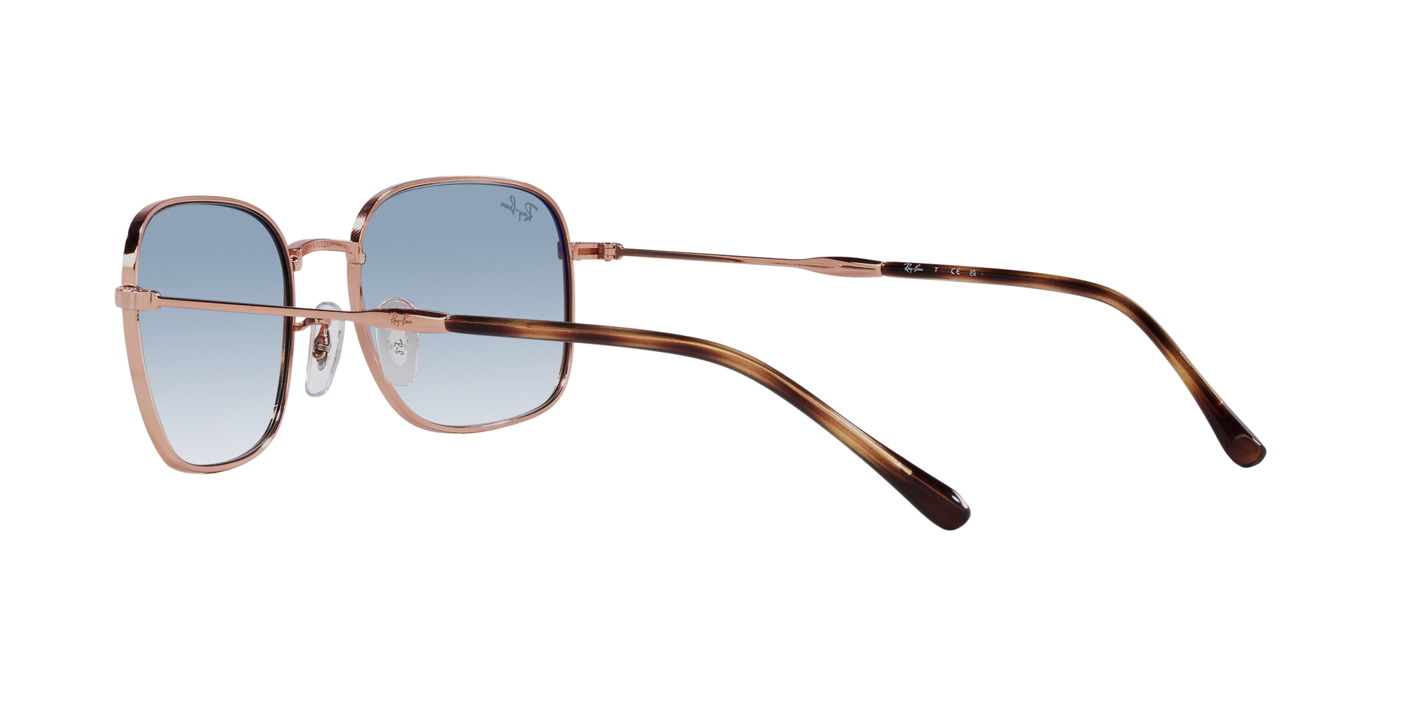 Ray Ban Sonnenbrille in Rose Gold RB3706 92023F 57