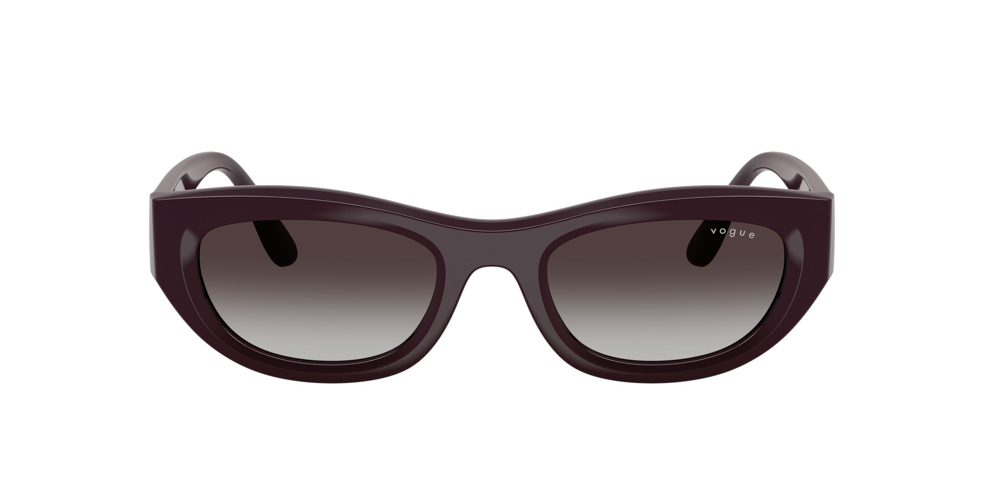 Das Bild zeigt die Sonnenbrille VO5616S von der Marke Vogue in Bordeaux.