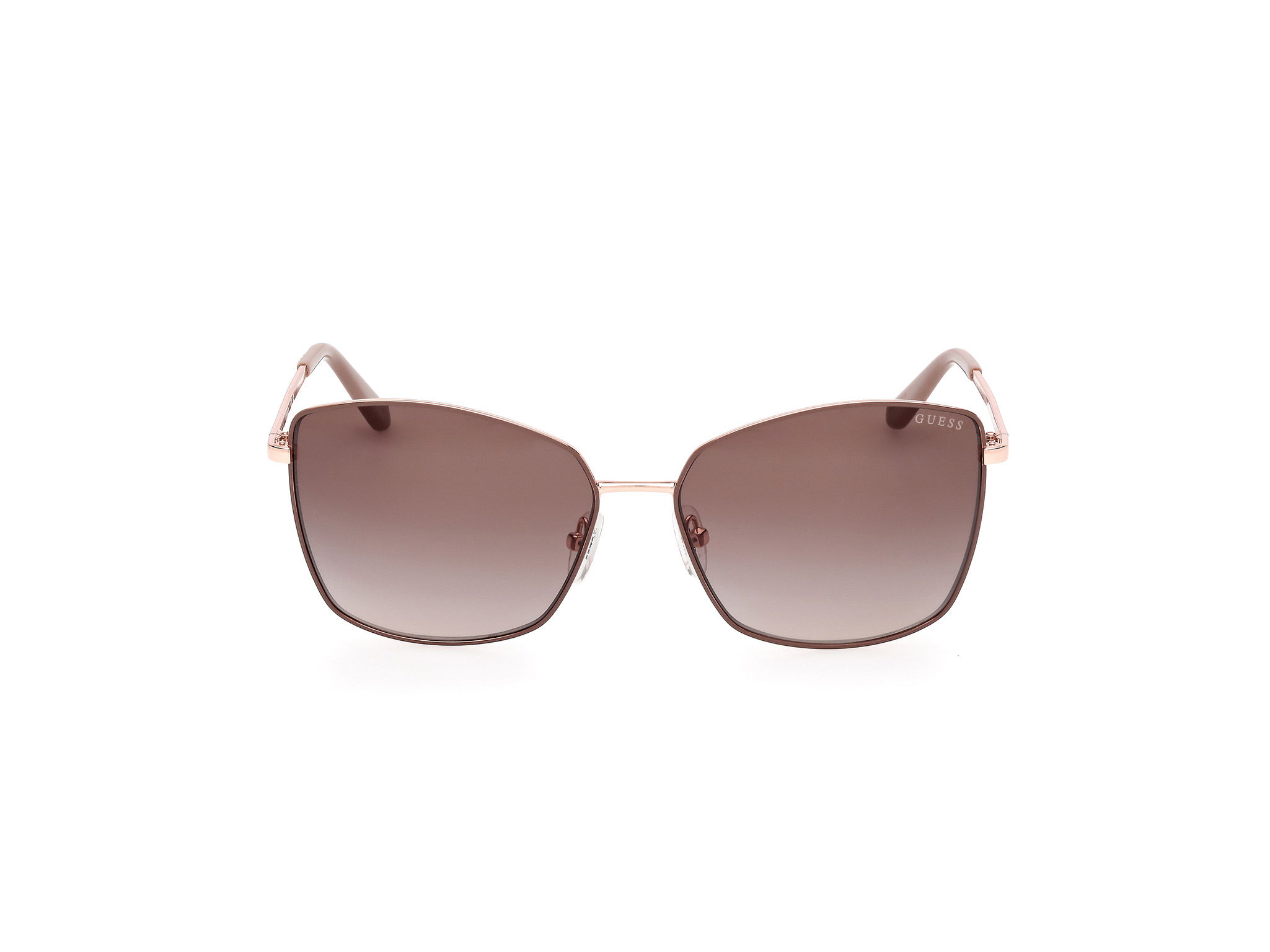 Das Bild zeigt die Sonnenbrille GU00149 58F von der Marke Guess in Matt Beige