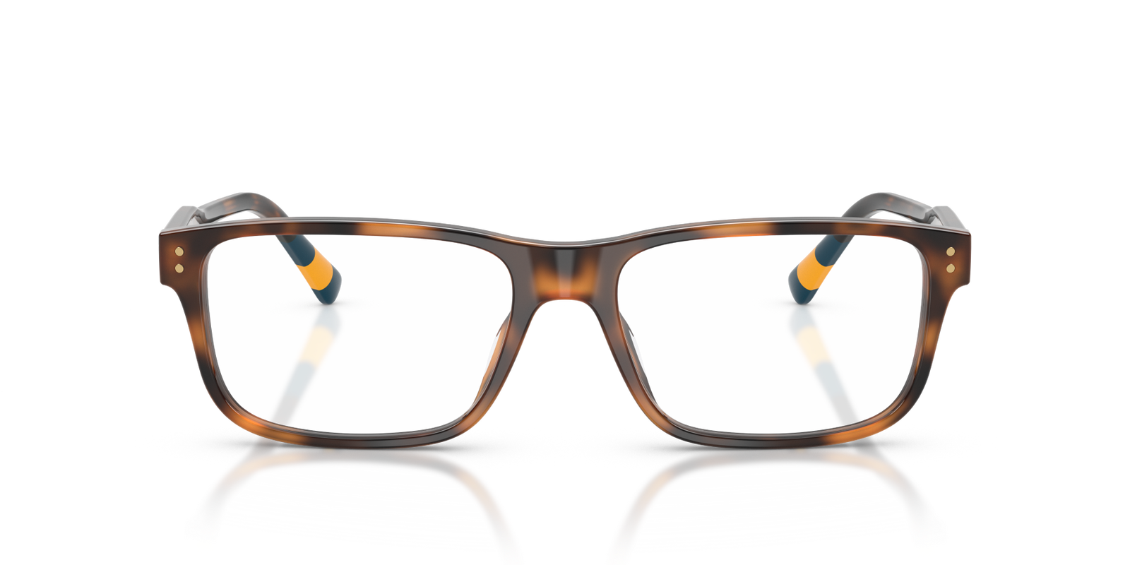 Das Bild zeigt die Korrektionsbrille 0PH2302U von Polo in der Farbe gemustert.