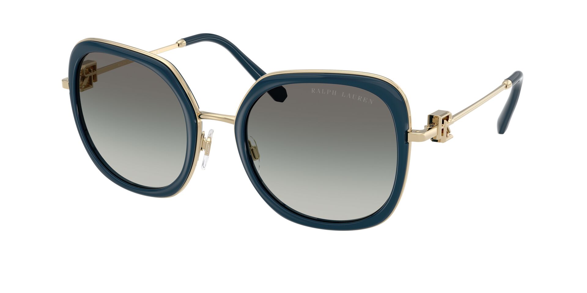 Das Bild zeigt die Ralph Sonnenbrille RL7088 911611 leicht seitlich.