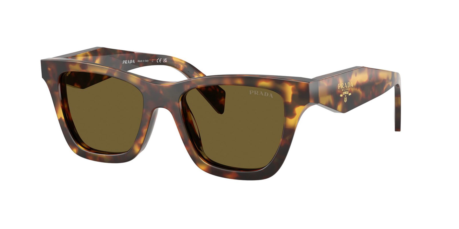Prada Linea Sonnenbrille für Damen 0PR C07S in Tortoise