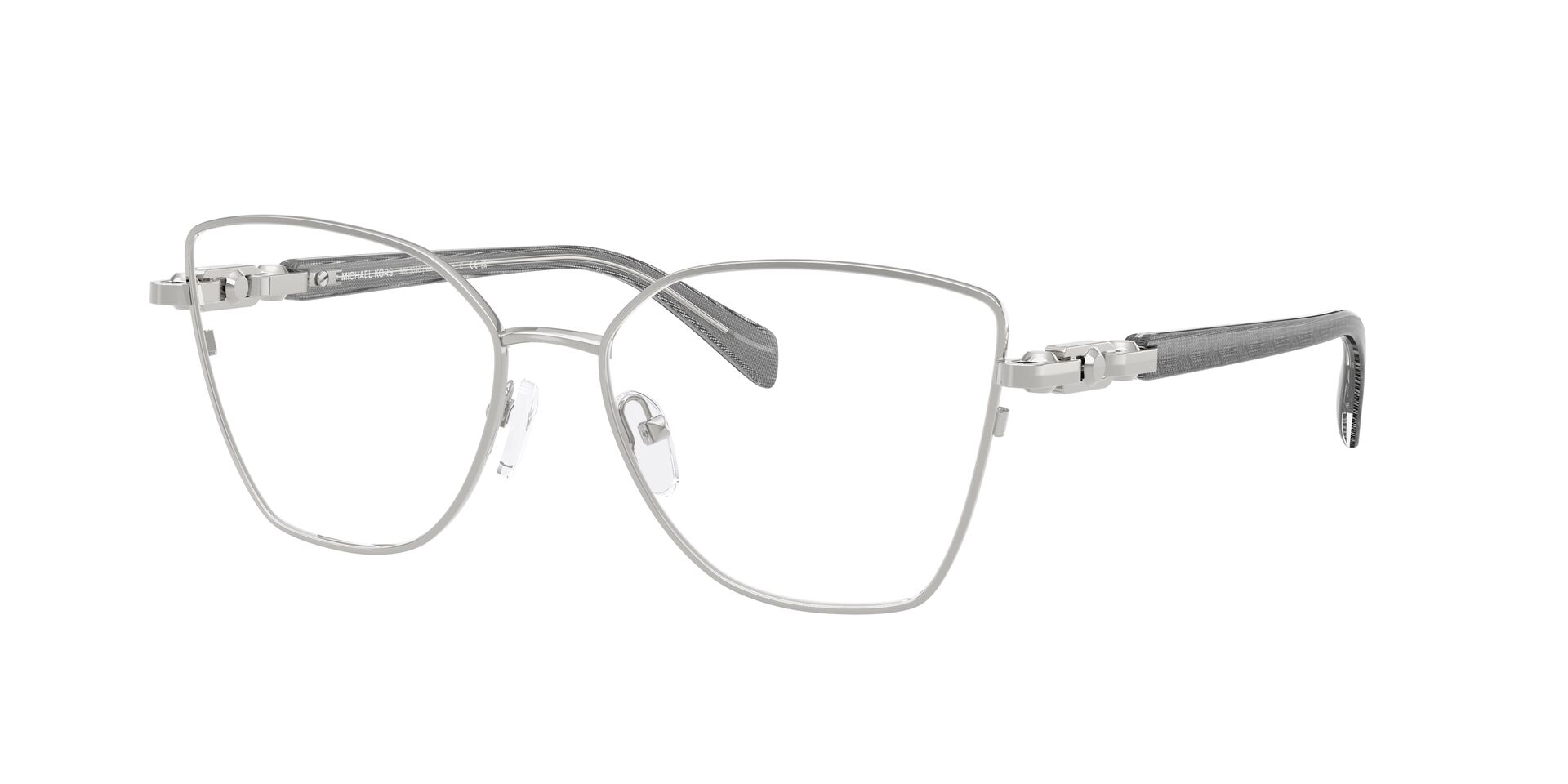 Michael Kors Damen Brille 0MK3090 1903 Glänzendes silber - Nikki beach