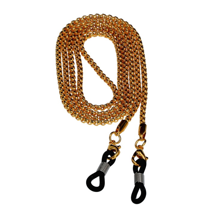 Brillenkette gold elegant und praktisch